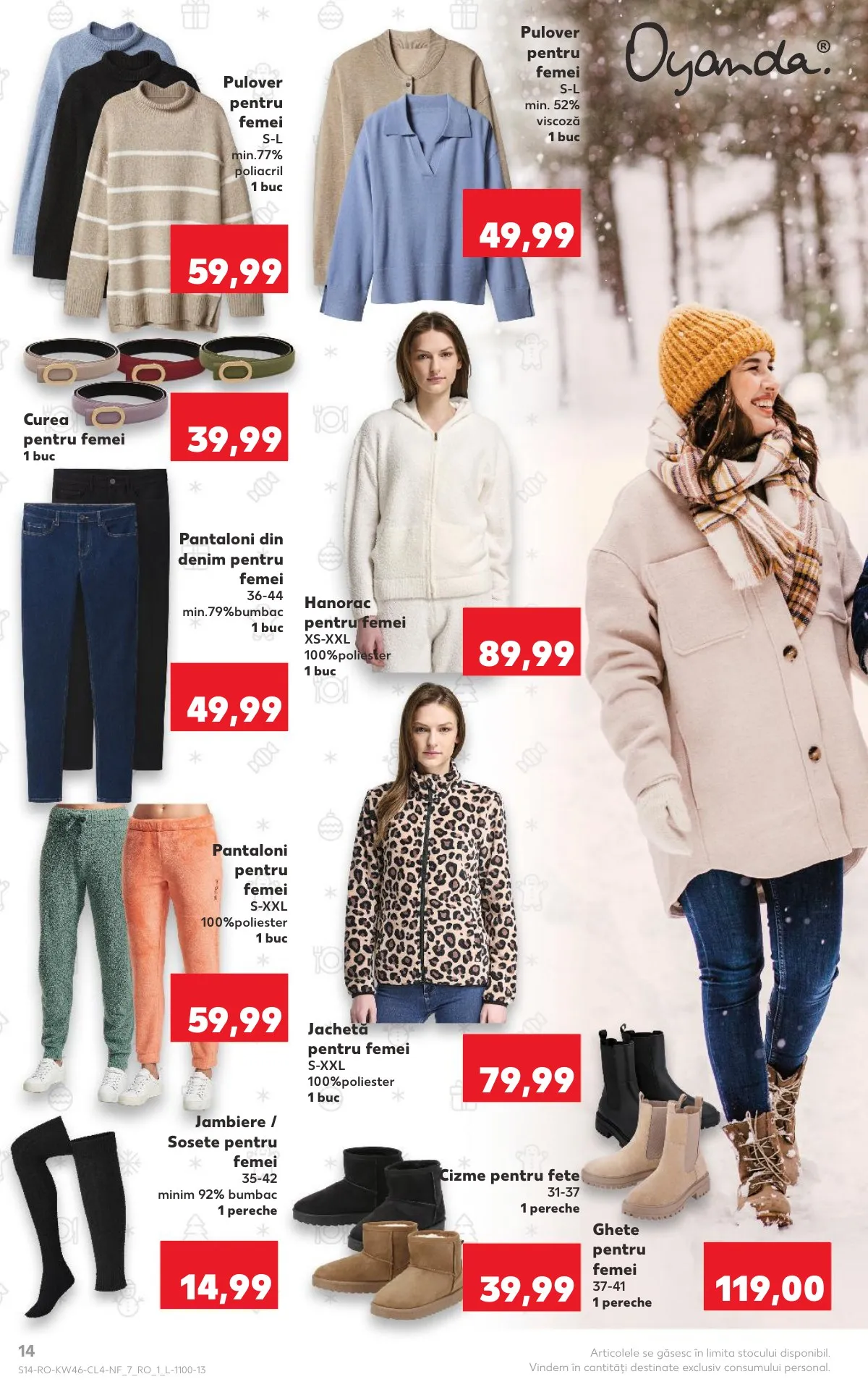 Kaufland akciós újság Románia Nonfood 11.12–11.18 – 14. oldal