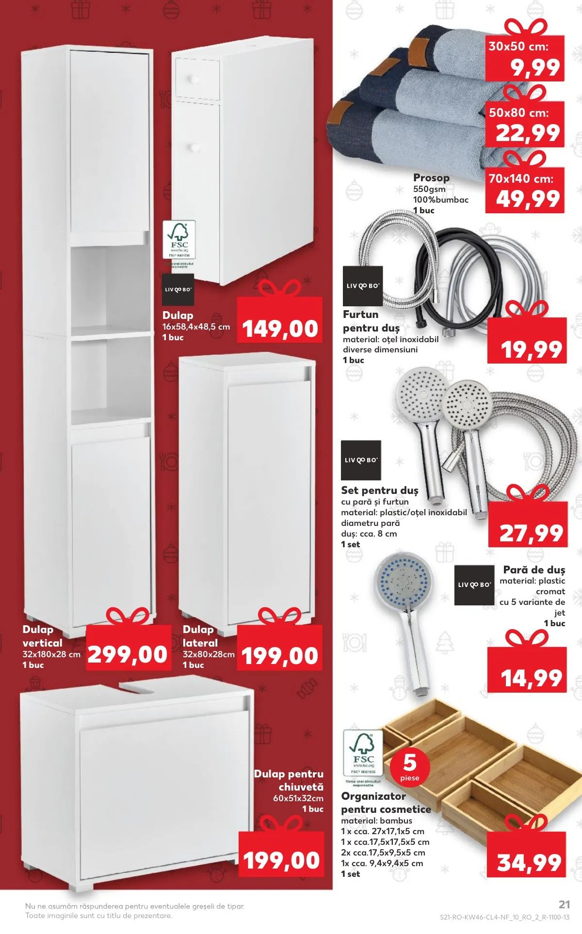 Kaufland akciós újság Románia Nonfood 11.12–11.18 – 21. oldal