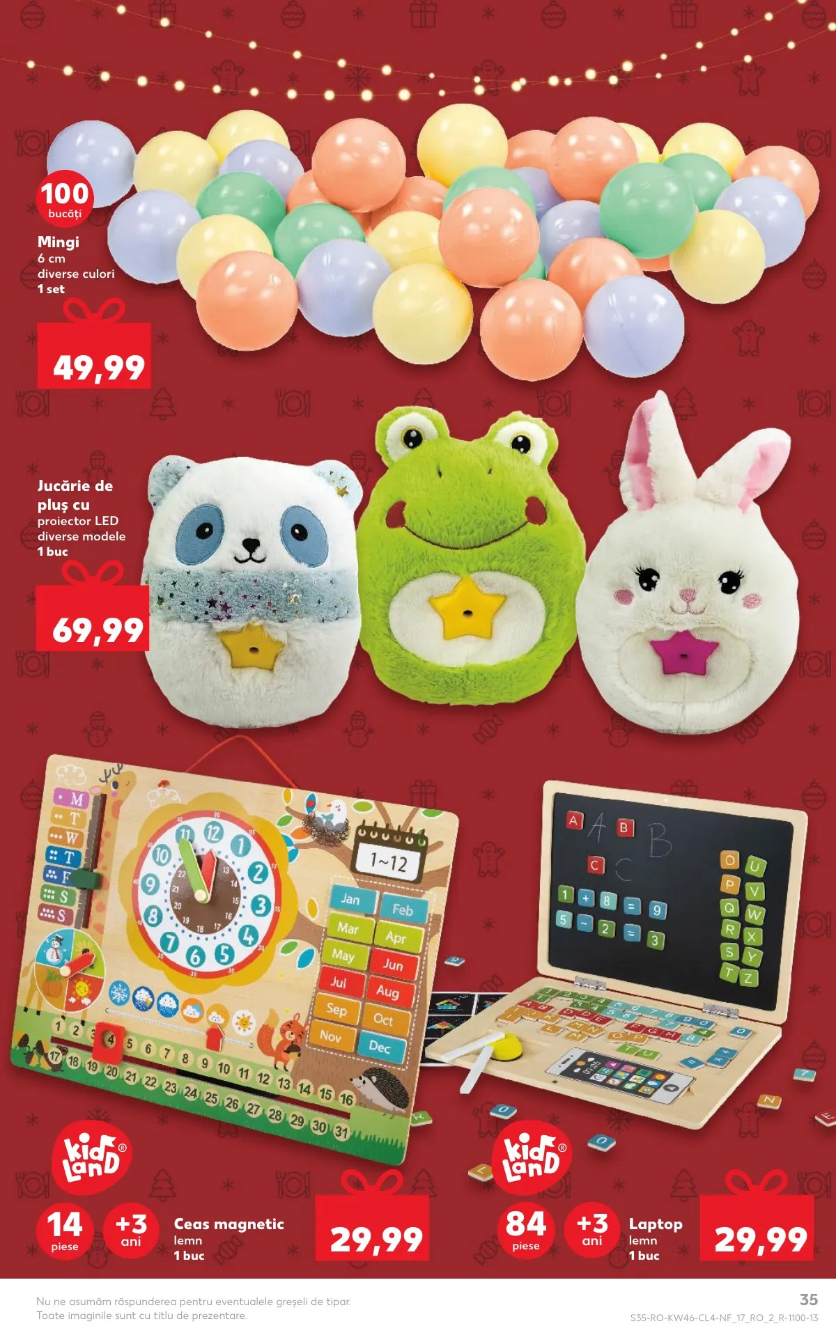 Kaufland akciós újság Románia Nonfood 11.12–11.18 – 35. oldal