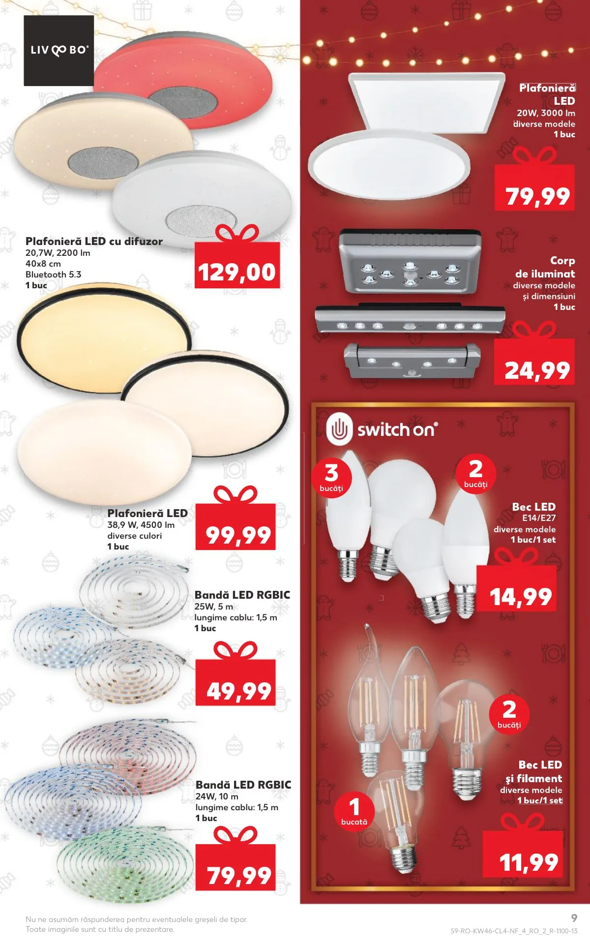 Kaufland akciós újság Románia Nonfood 11.12–11.18 – 9. oldal