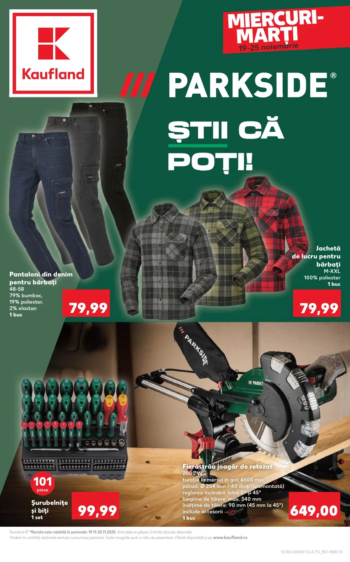 Kaufland akciós újság Románia Nonfood 11.19–11.25
