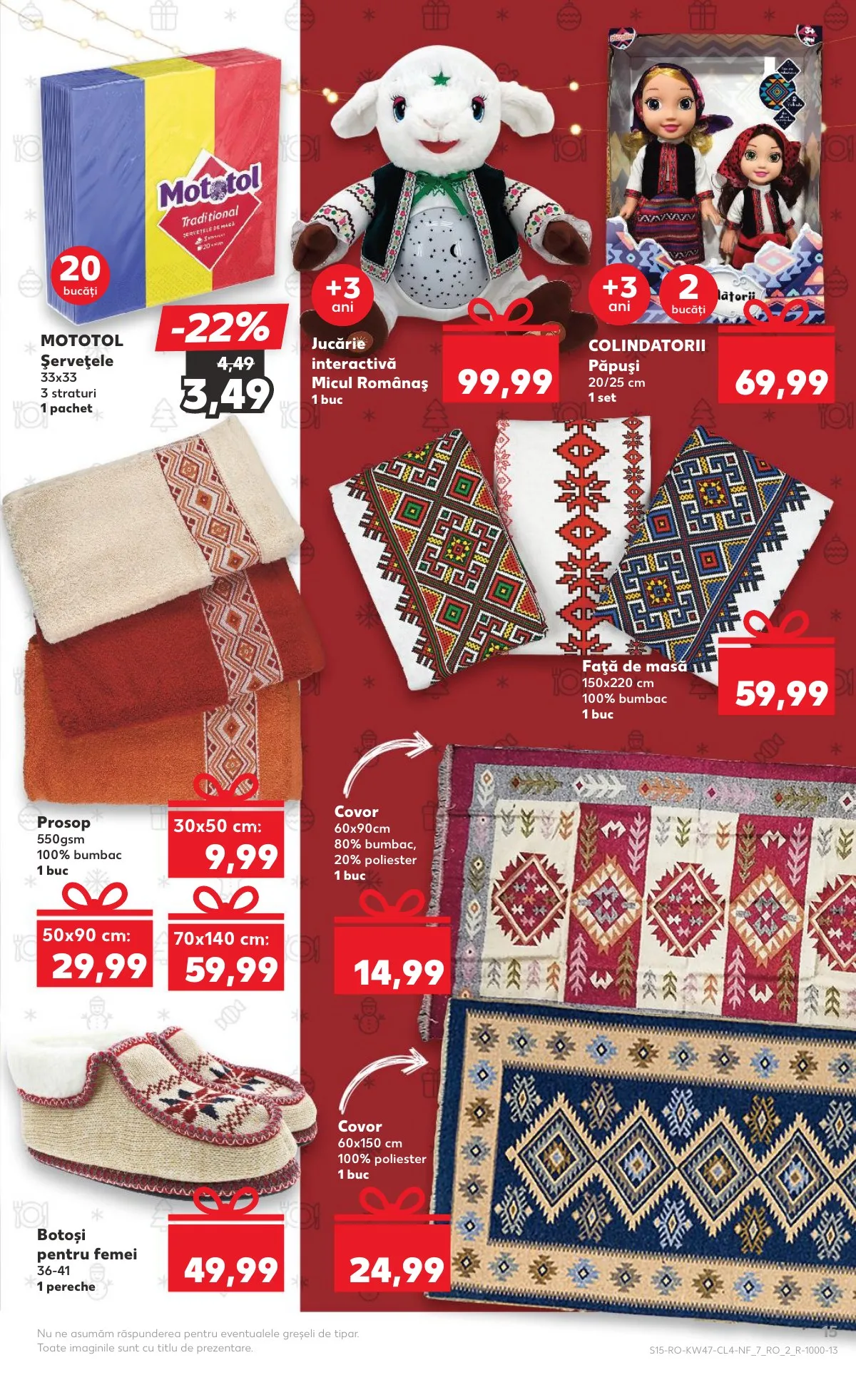 Kaufland akciós újság Románia Nonfood 11.19–11.25 – 15. oldal