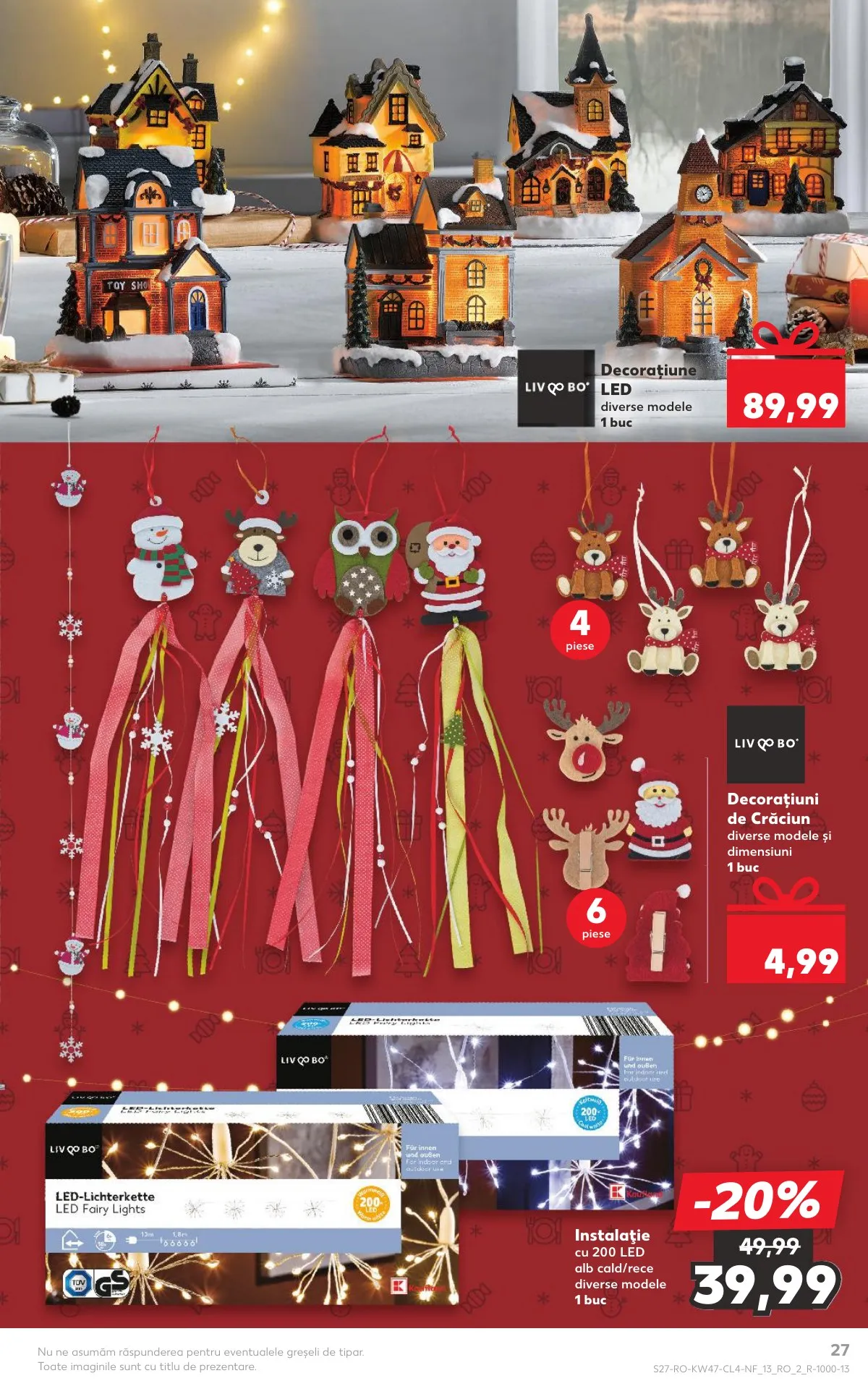 Kaufland akciós újság Románia Nonfood 11.19–11.25 – 27. oldal
