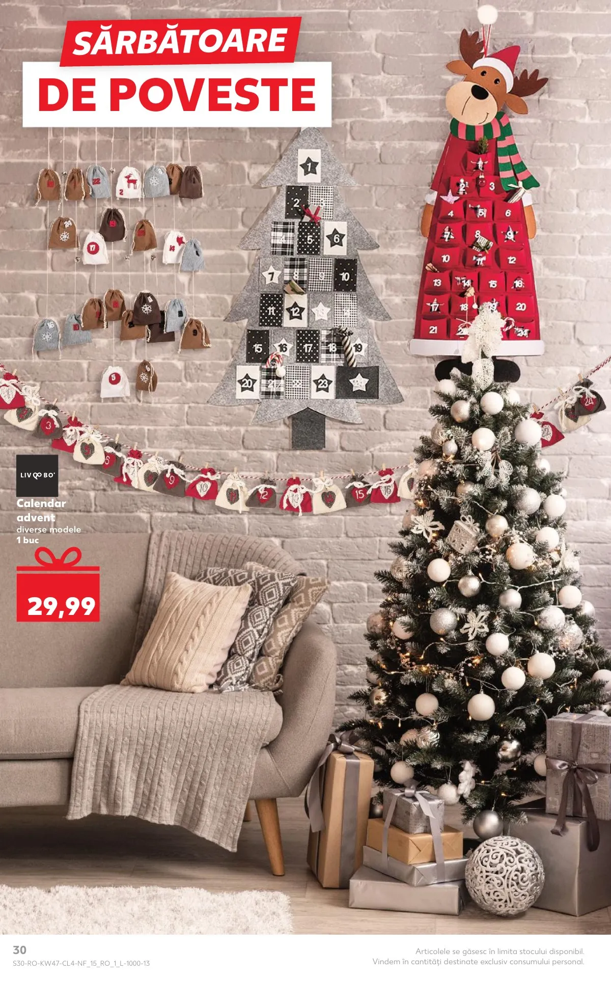 Kaufland akciós újság Románia Nonfood 11.19–11.25 – 30. oldal