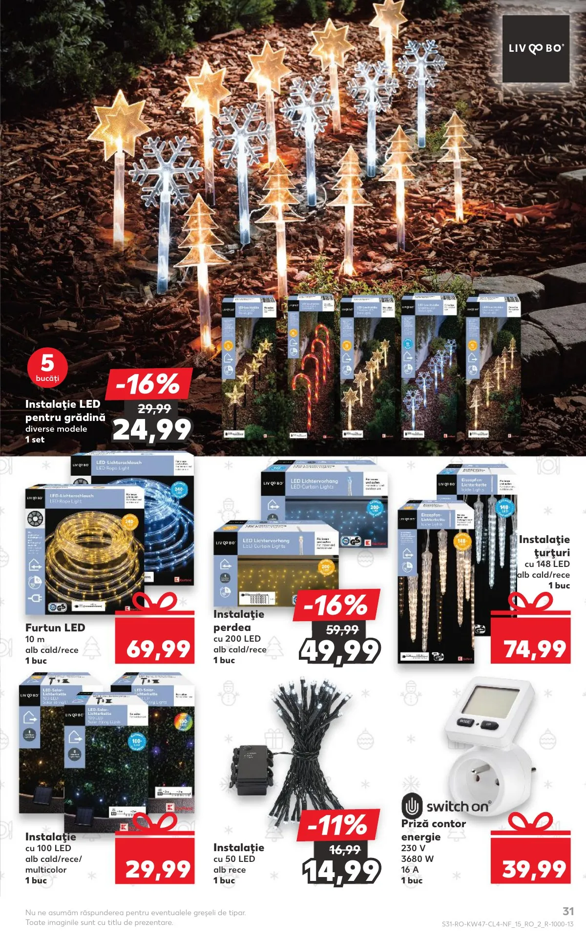 Kaufland akciós újság Románia Nonfood 11.19–11.25 – 31. oldal