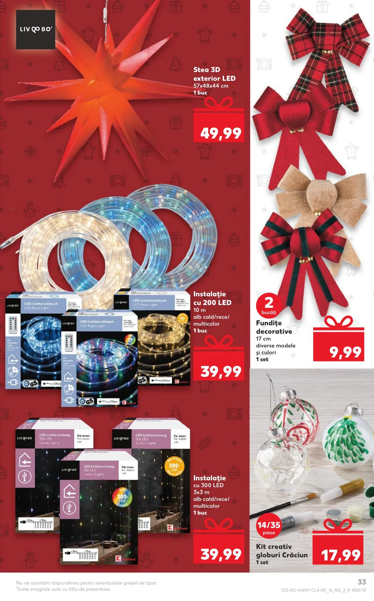 Kaufland akciós újság Románia Nonfood 11.19–11.25 – 33. oldal