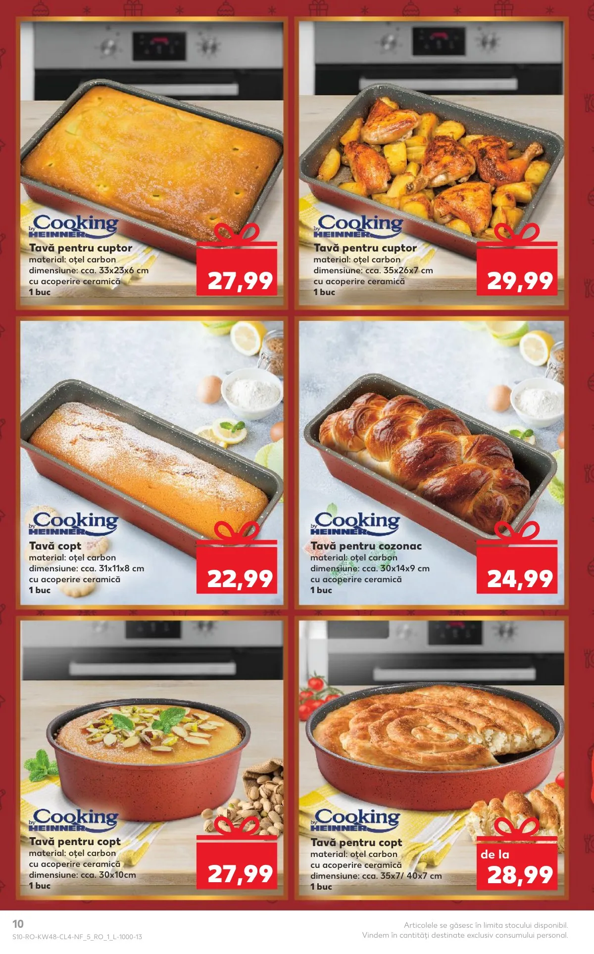 Kaufland akciós újság Románia Nonfood 11.26–12.02 – 10. oldal