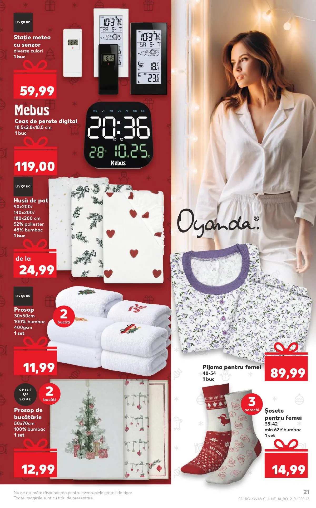 Kaufland akciós újság Románia Nonfood 11.26–12.02 – 21. oldal