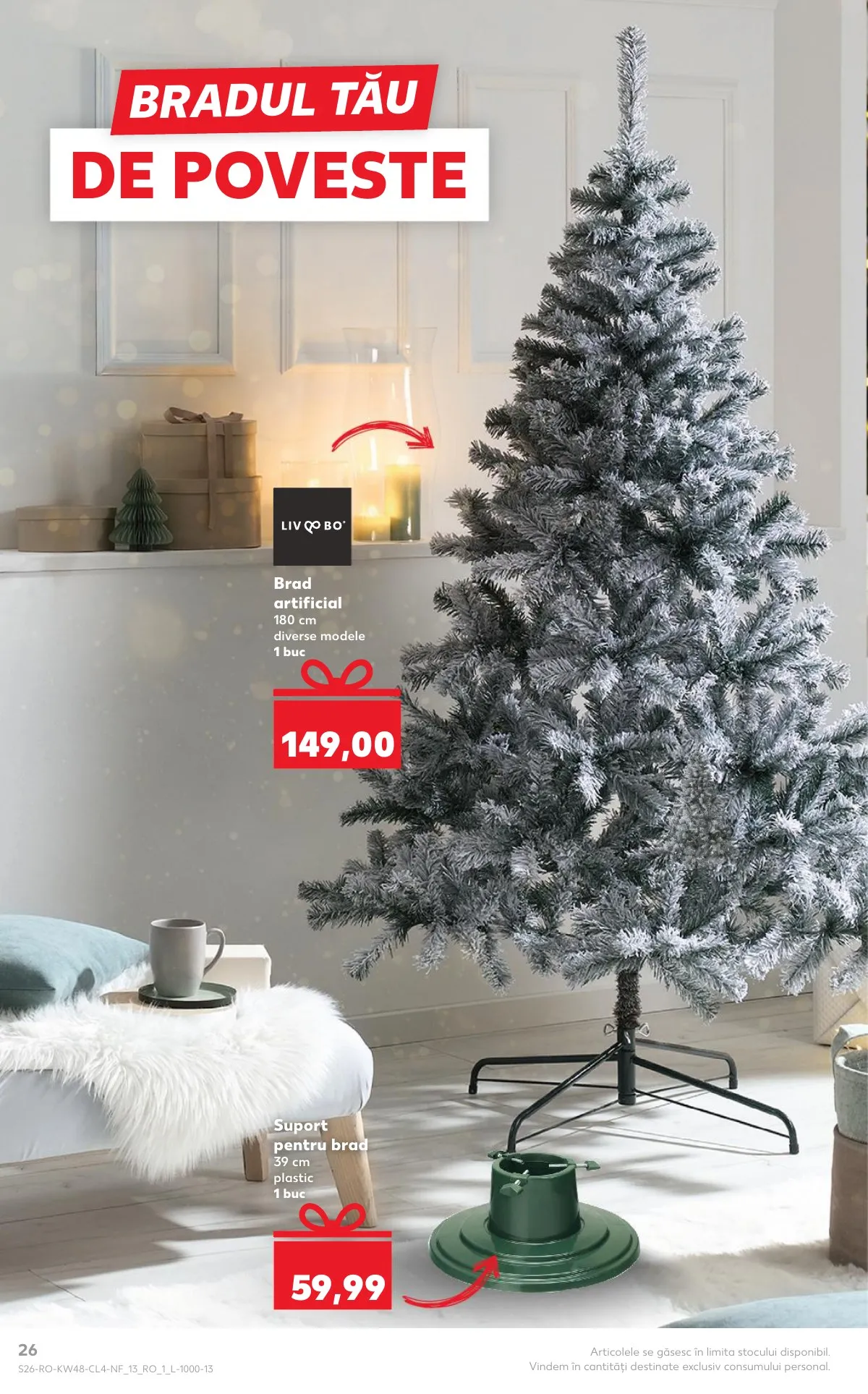 Kaufland akciós újság Románia Nonfood 11.26–12.02 – 26. oldal