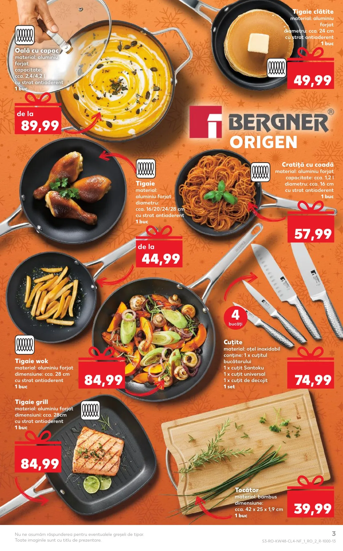 Kaufland akciós újság Románia Nonfood 11.26–12.02 – 3. oldal