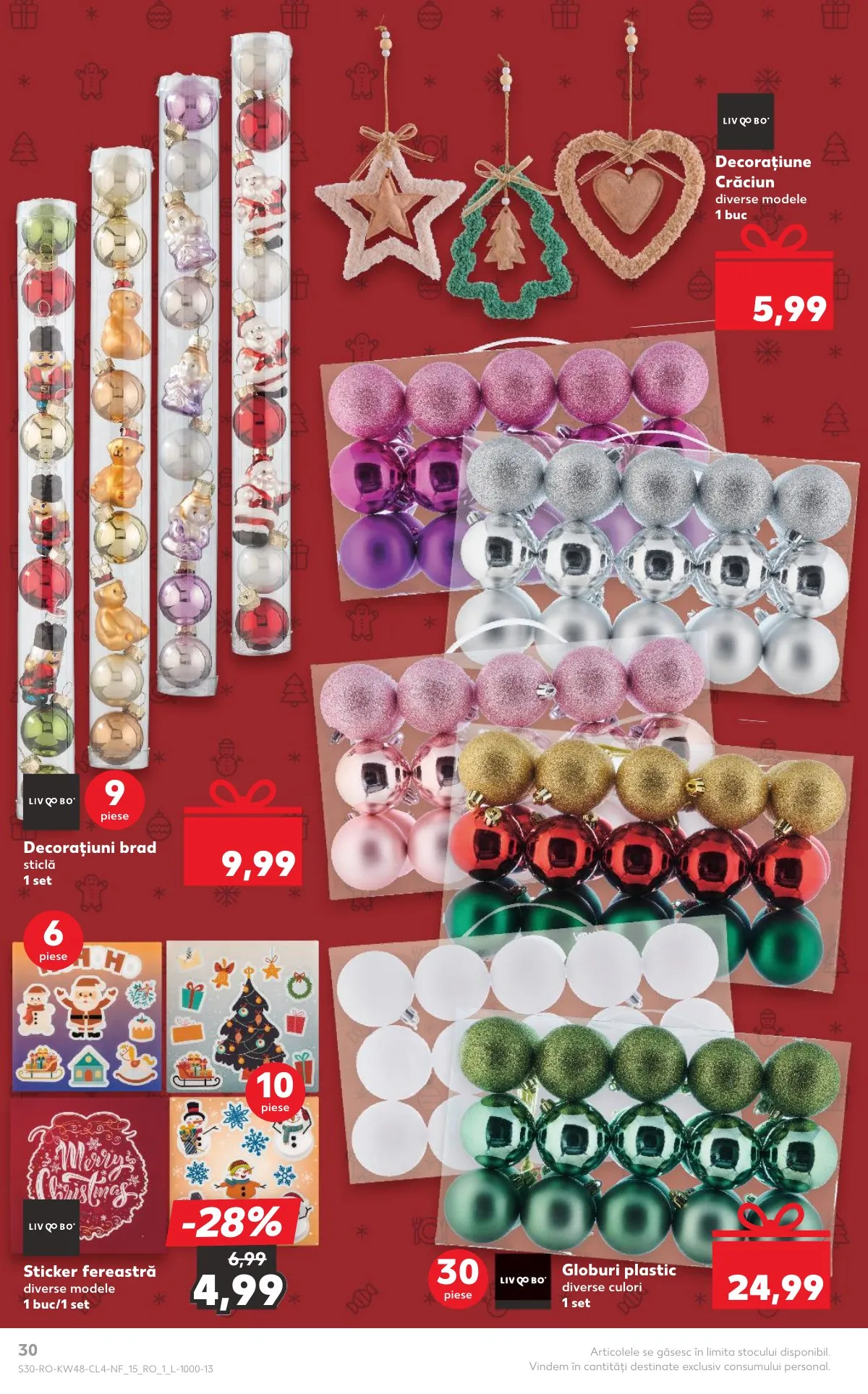 Kaufland akciós újság Románia Nonfood 11.26–12.02 – 30. oldal