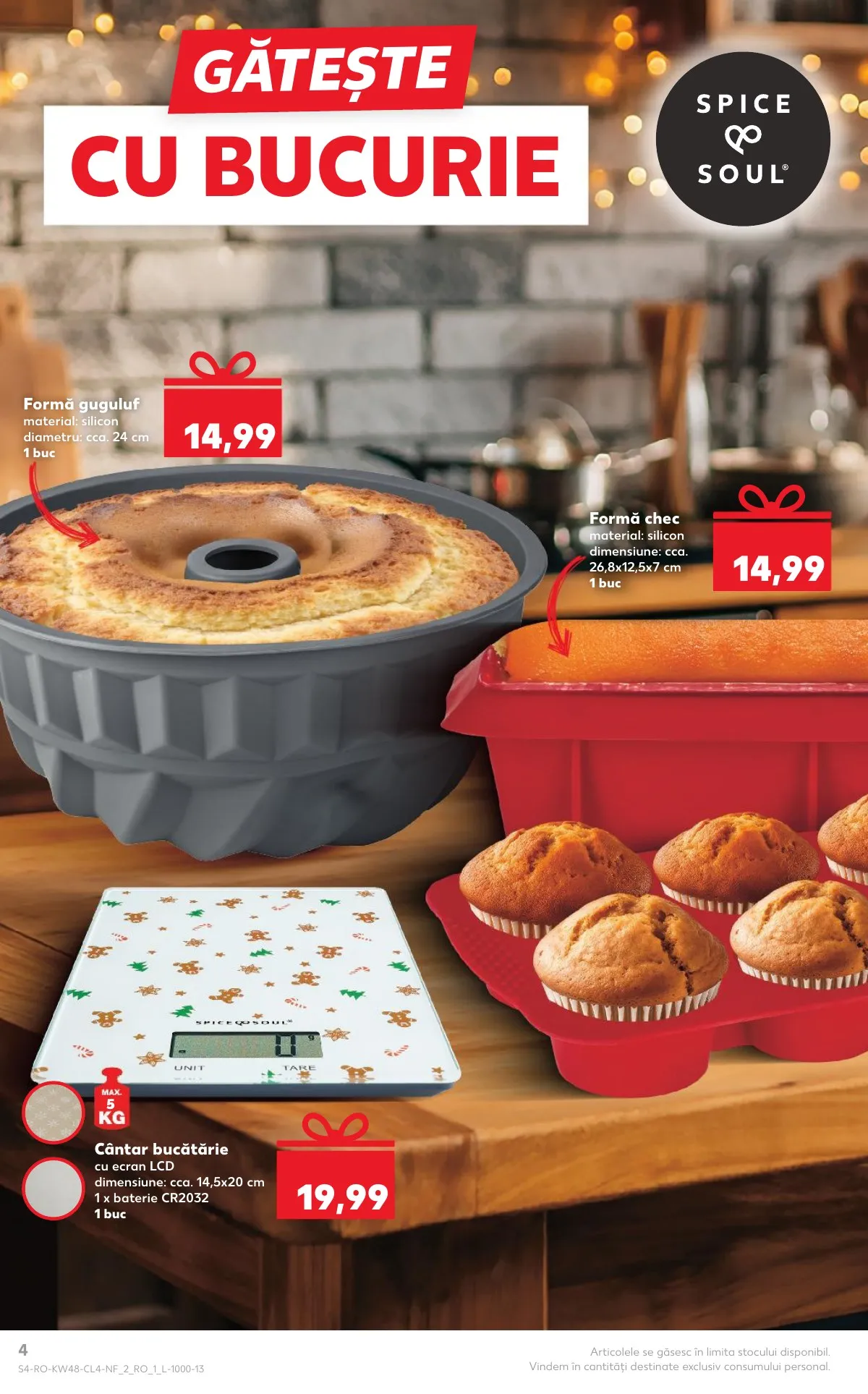 Kaufland akciós újság Románia Nonfood 11.26–12.02 – 4. oldal