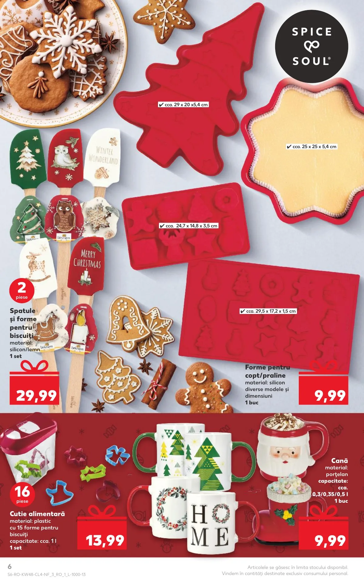 Kaufland akciós újság Románia Nonfood 11.26–12.02 – 6. oldal