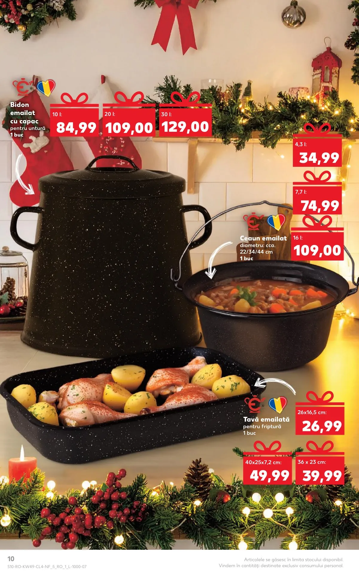 Kaufland akciós újság Románia Nonfood 12.03–12.09 – 10. oldal