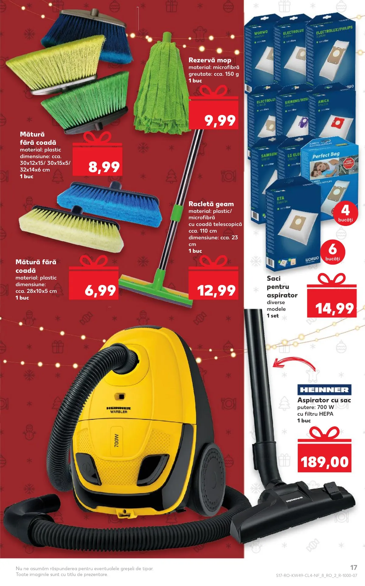 Kaufland akciós újság Románia Nonfood 12.03–12.09 – 17. oldal