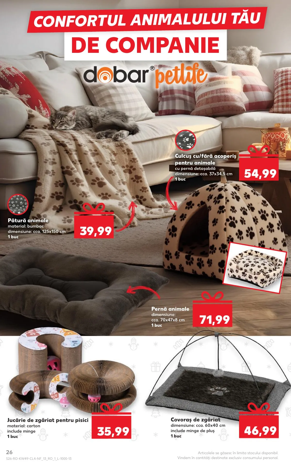 Kaufland akciós újság Románia Nonfood 12.03–12.09 – 26. oldal
