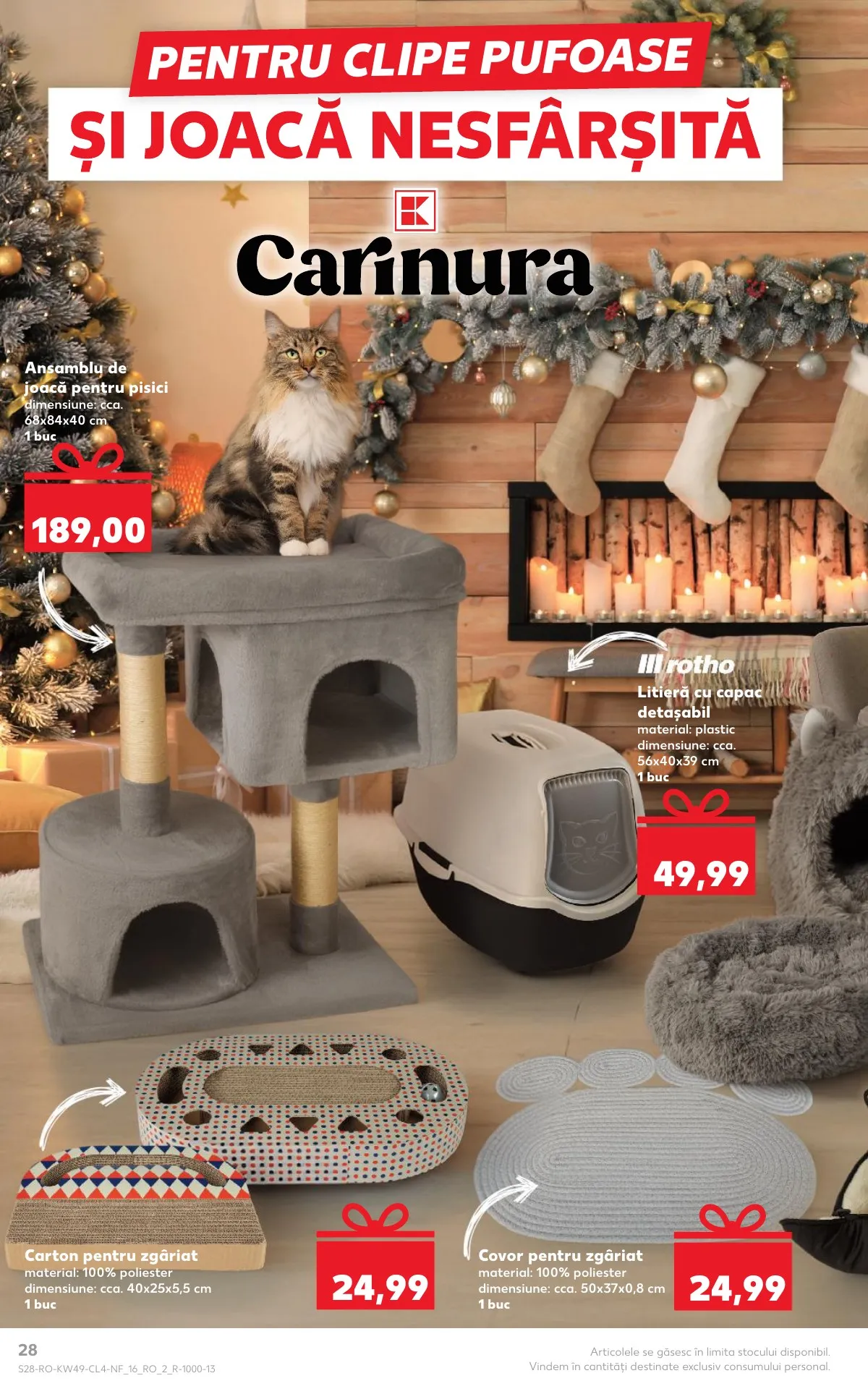 Kaufland akciós újság Románia Nonfood 12.03–12.09 – 28. oldal