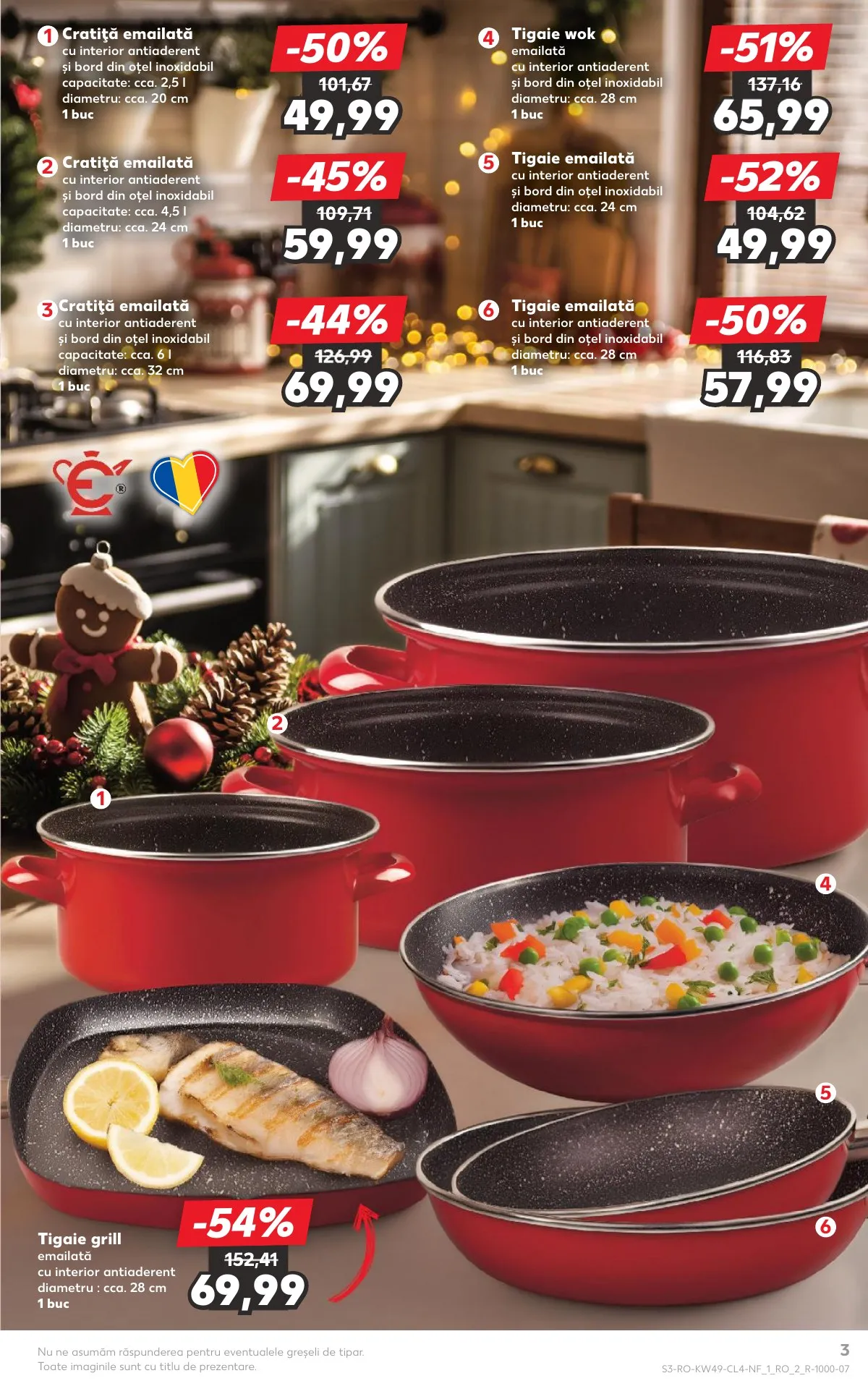 Kaufland akciós újság Románia Nonfood 12.03–12.09 – 3. oldal