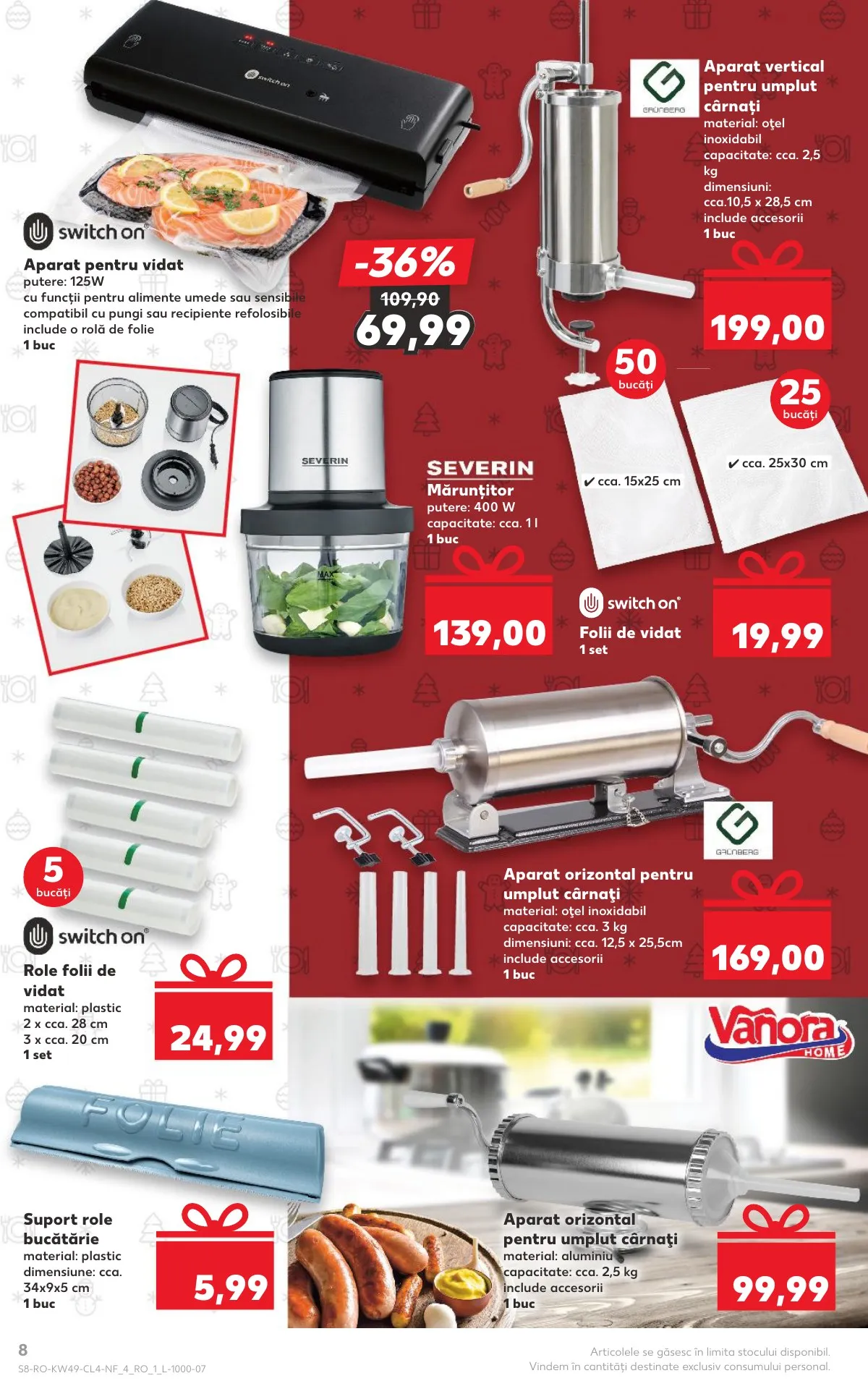 Kaufland akciós újság Románia Nonfood 12.03–12.09 – 8. oldal