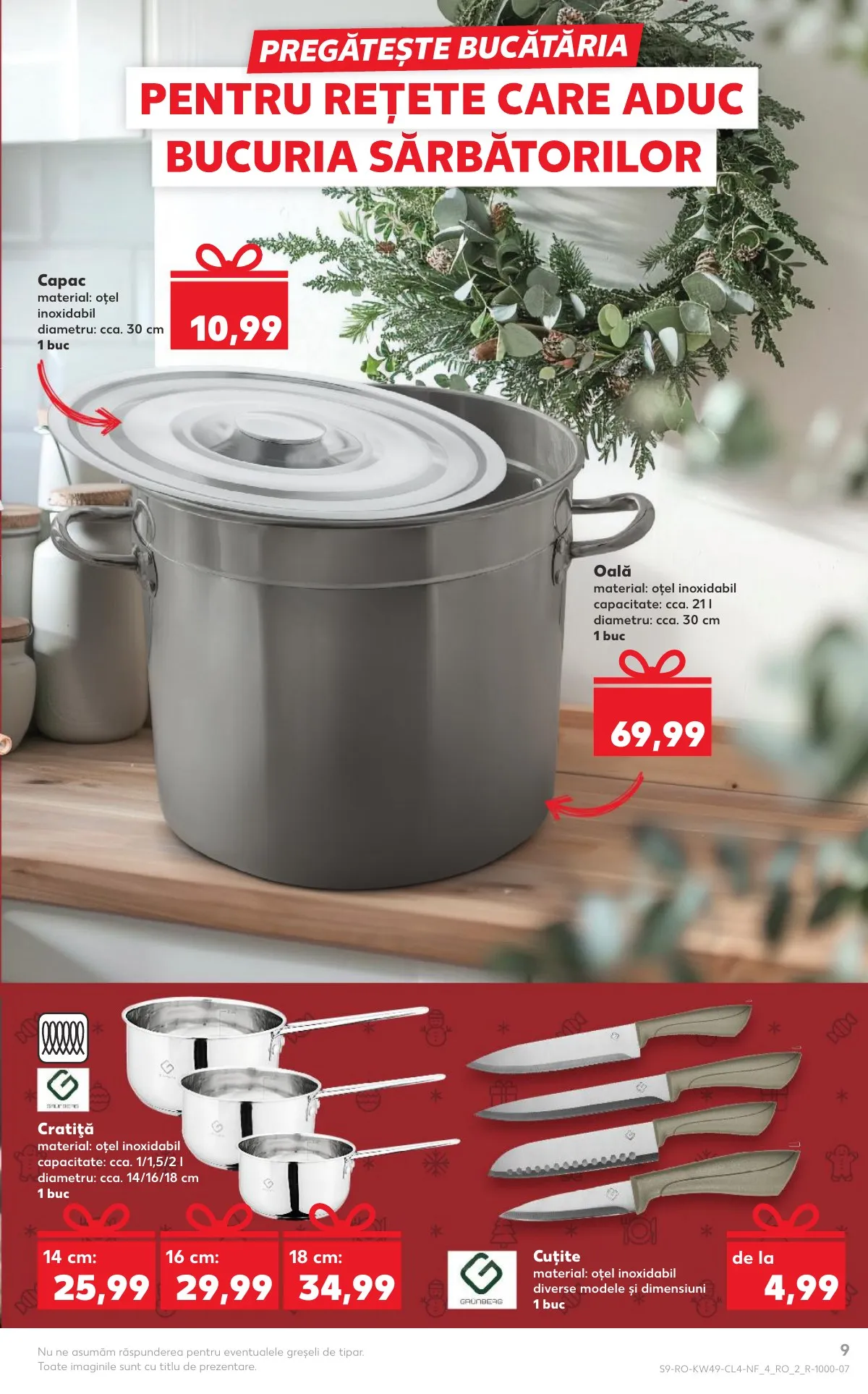 Kaufland akciós újság Románia Nonfood 12.03–12.09 – 9. oldal