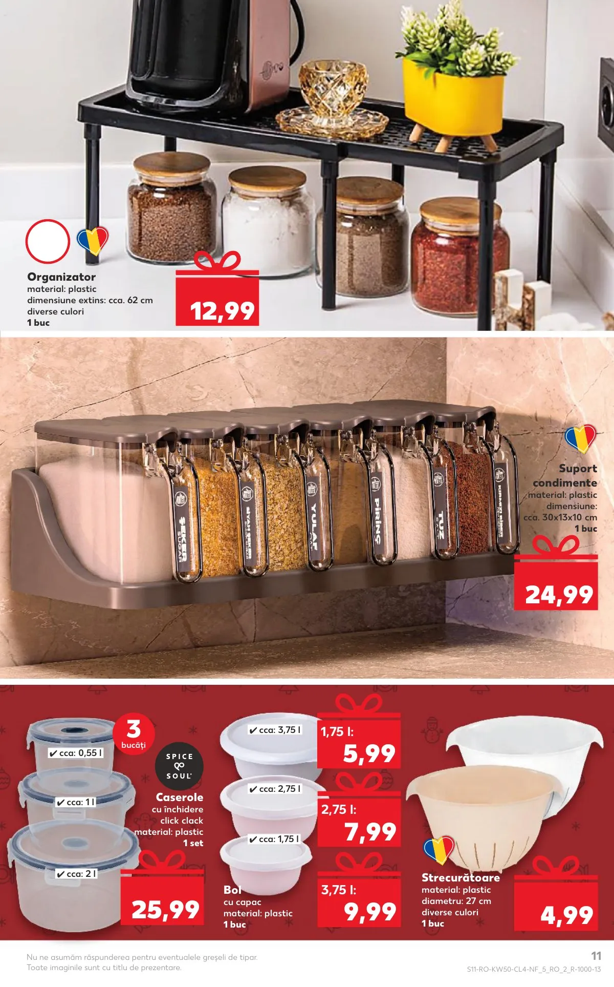 Kaufland akciós újság Románia Nonfood 12.10–12.16 – 11. oldal