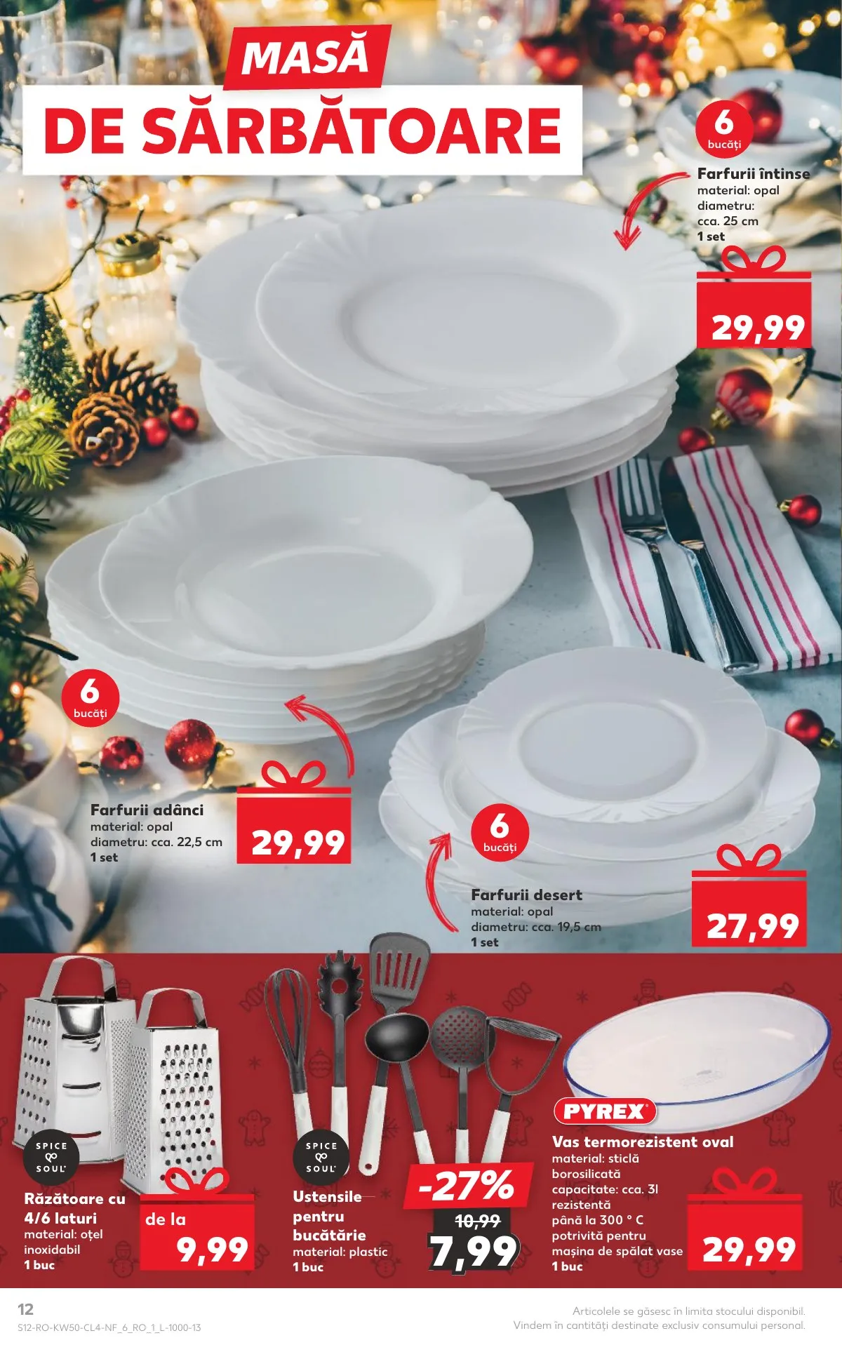 Kaufland akciós újság Románia Nonfood 12.10–12.16 – 12. oldal