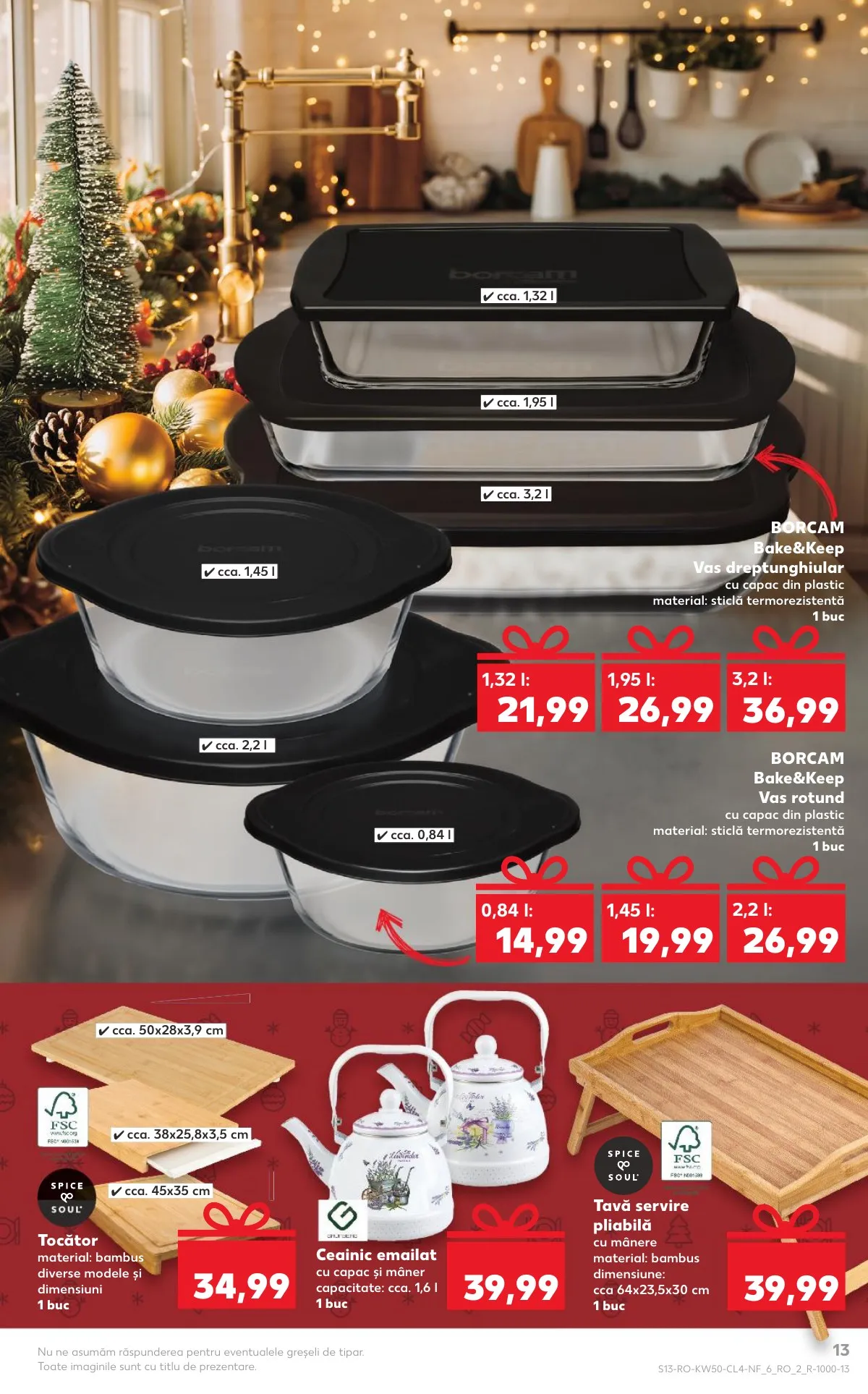 Kaufland akciós újság Románia Nonfood 12.10–12.16 – 13. oldal
