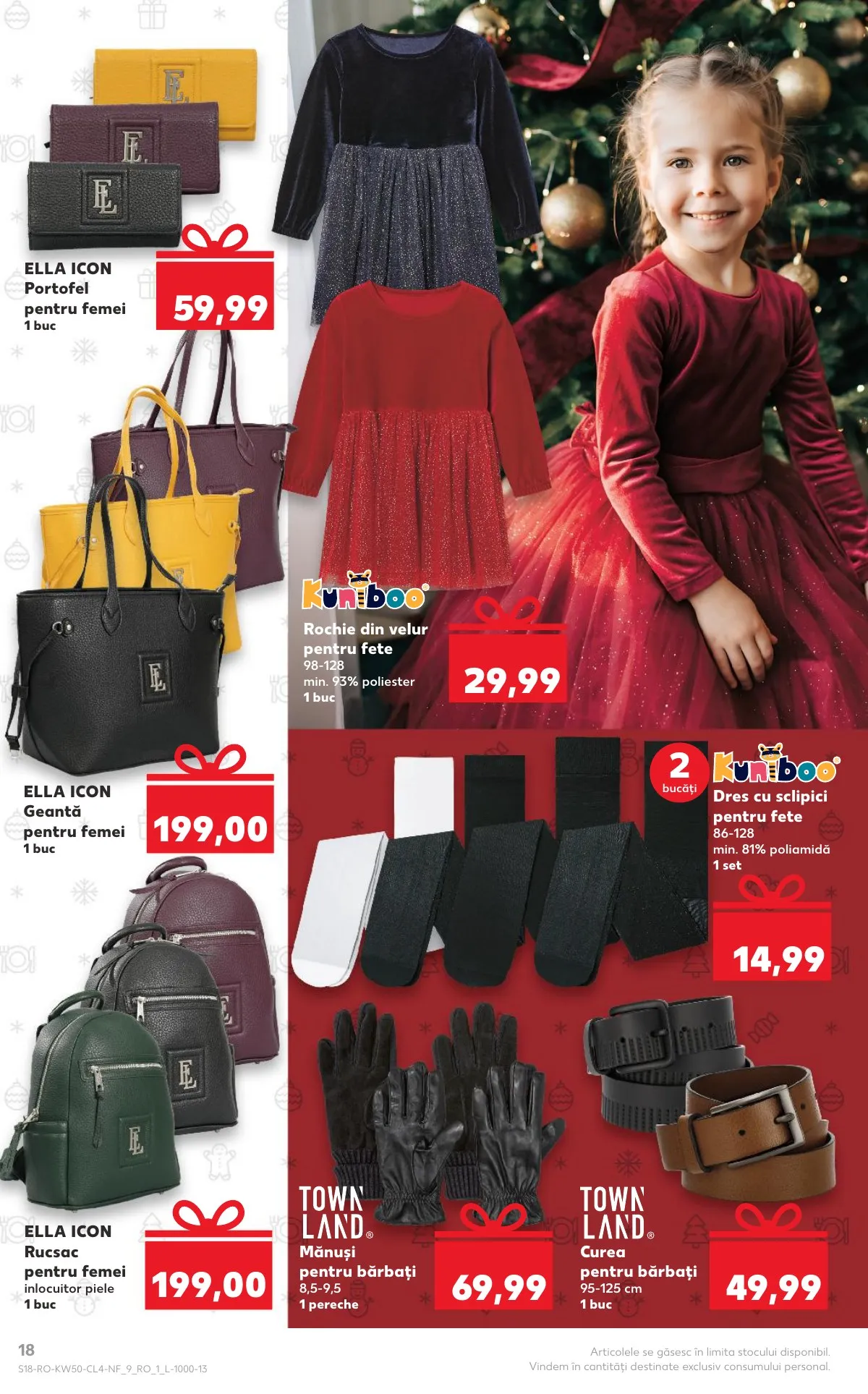 Kaufland akciós újság Románia Nonfood 12.10–12.16 – 18. oldal