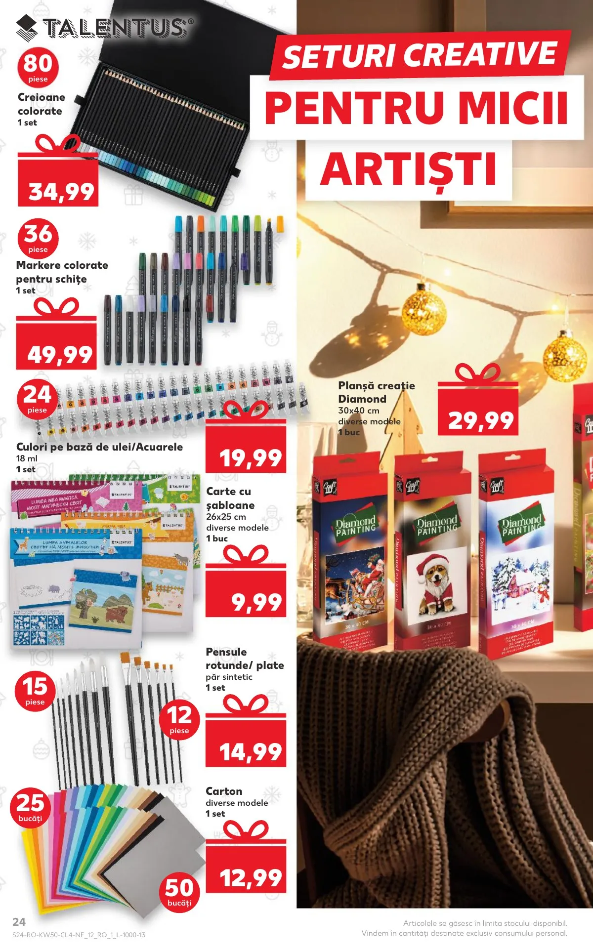 Kaufland akciós újság Románia Nonfood 12.10–12.16 – 24. oldal