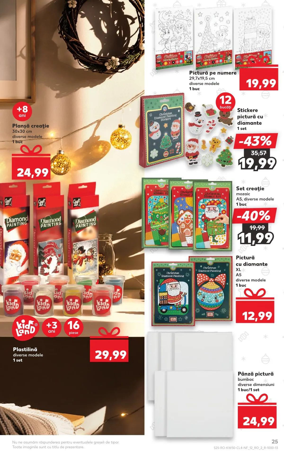 Kaufland akciós újság Románia Nonfood 12.10–12.16 – 25. oldal