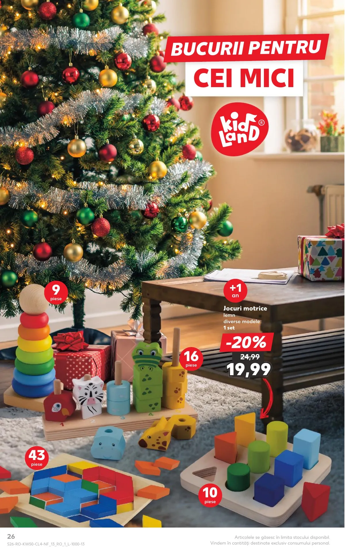 Kaufland akciós újság Románia Nonfood 12.10–12.16 – 26. oldal