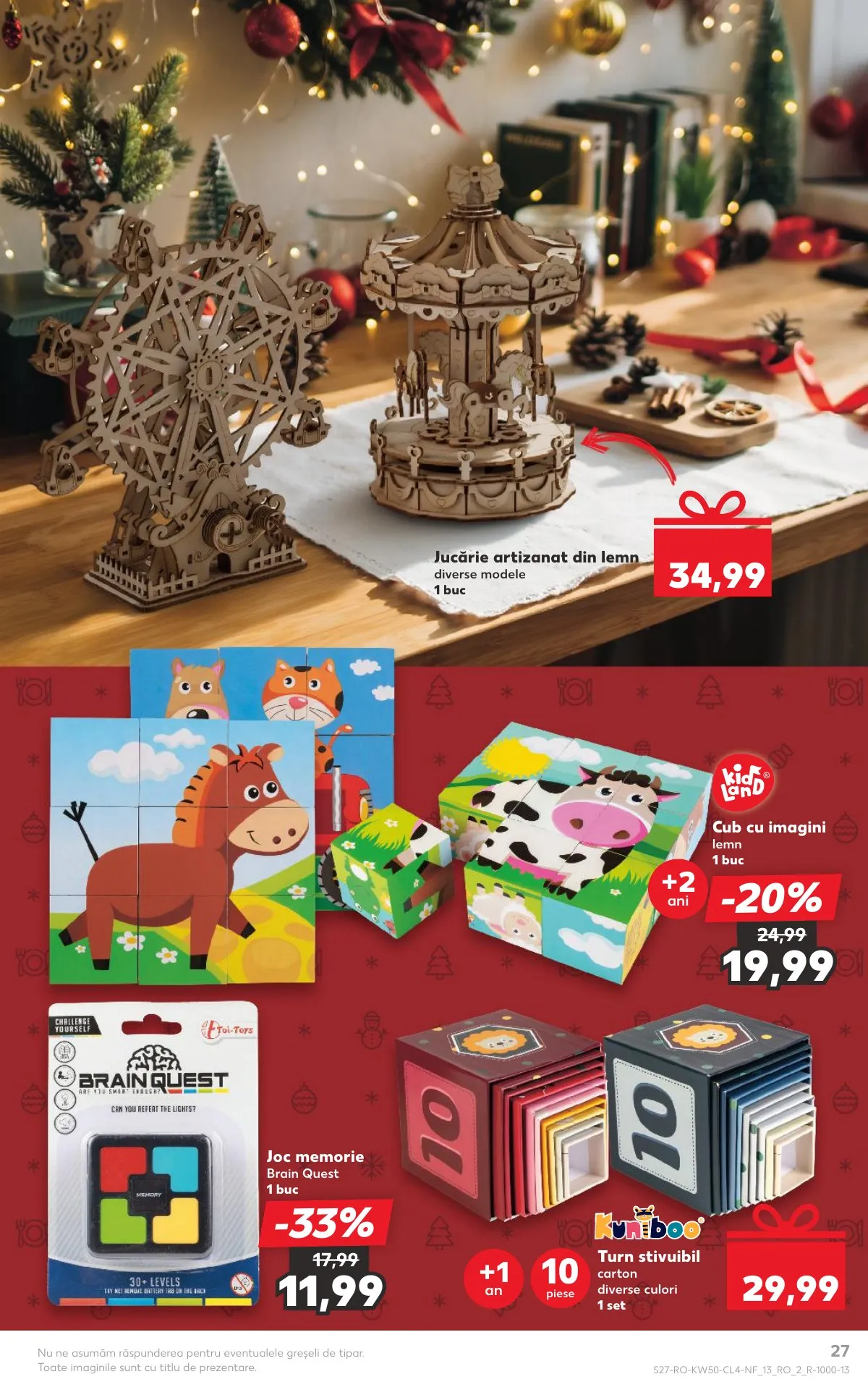 Kaufland akciós újság Románia Nonfood 12.10–12.16 – 27. oldal
