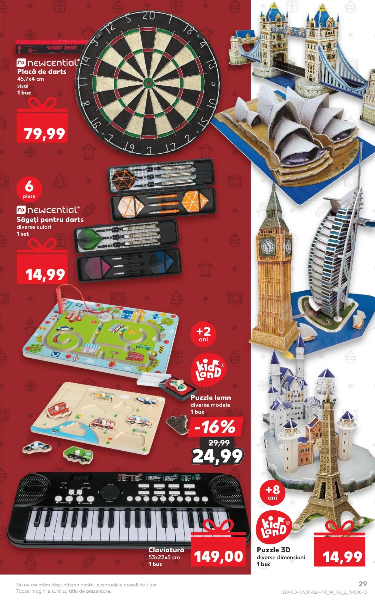 Kaufland akciós újság Románia Nonfood 12.10–12.16 – 29. oldal