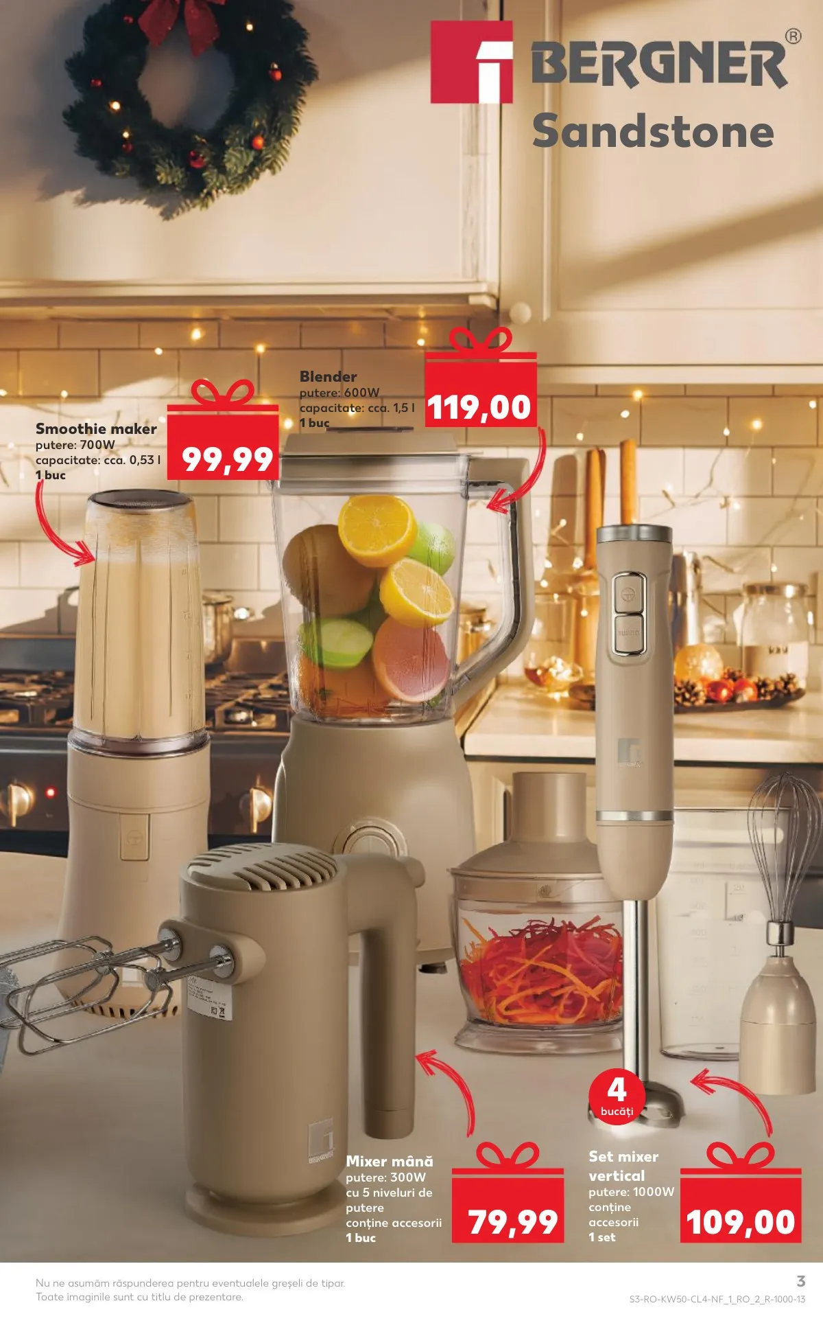 Kaufland akciós újság Románia Nonfood 12.10–12.16 – 3. oldal