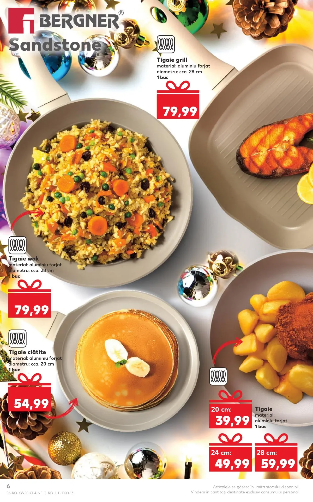 Kaufland akciós újság Románia Nonfood 12.10–12.16 – 6. oldal