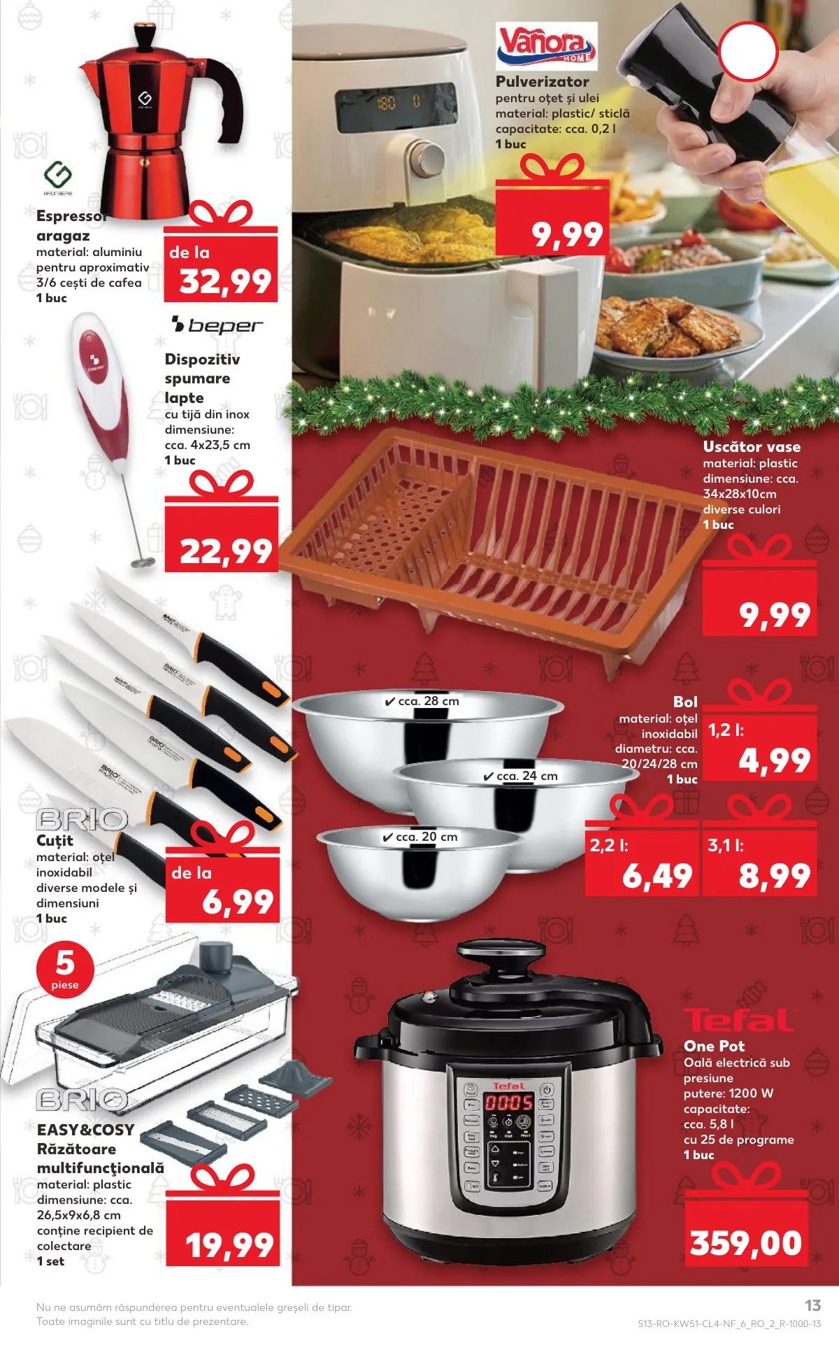 Kaufland akciós újság Románia Nonfood 12.17–12.23 – 13. oldal