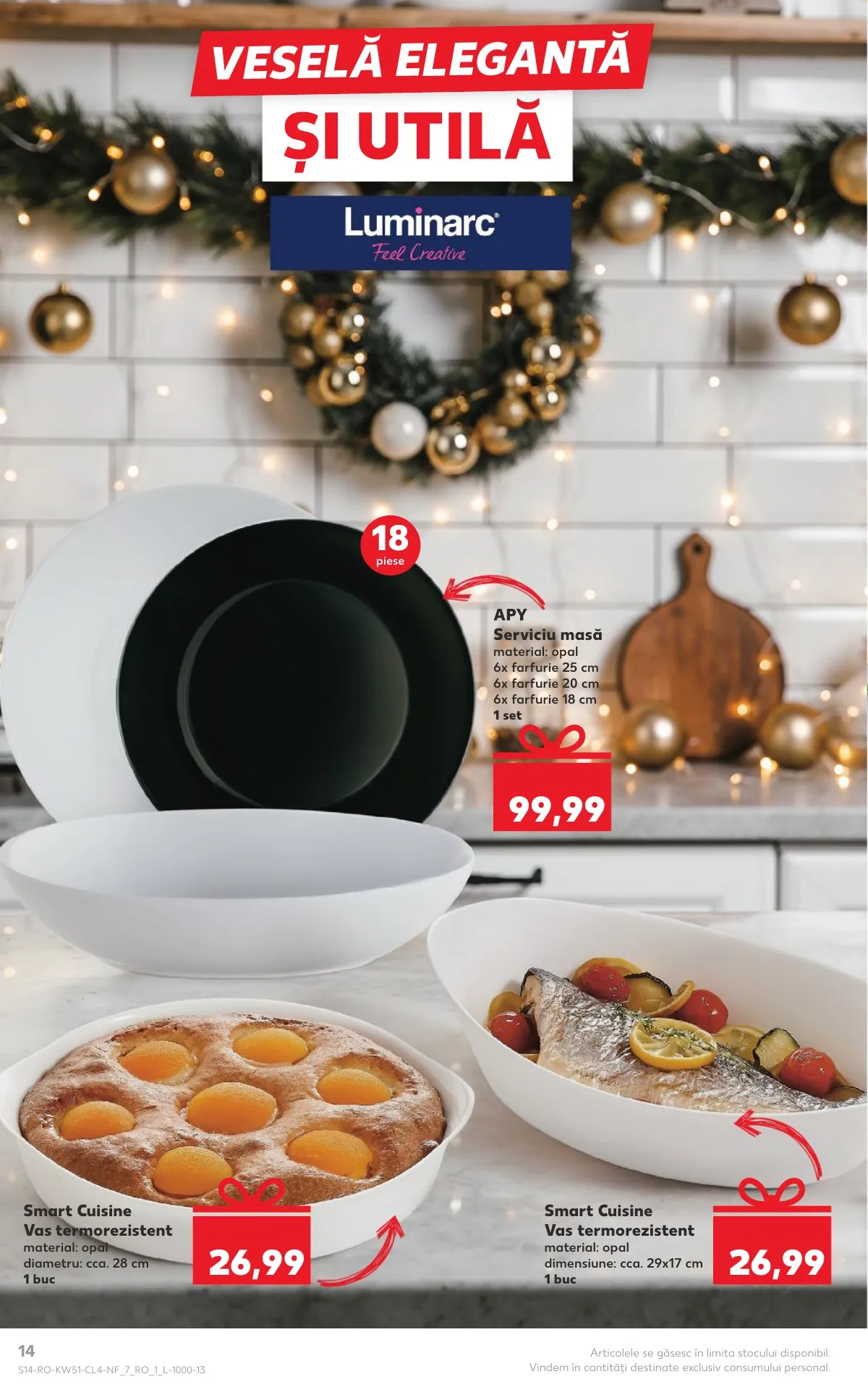 Kaufland akciós újság Románia Nonfood 12.17–12.23 – 14. oldal