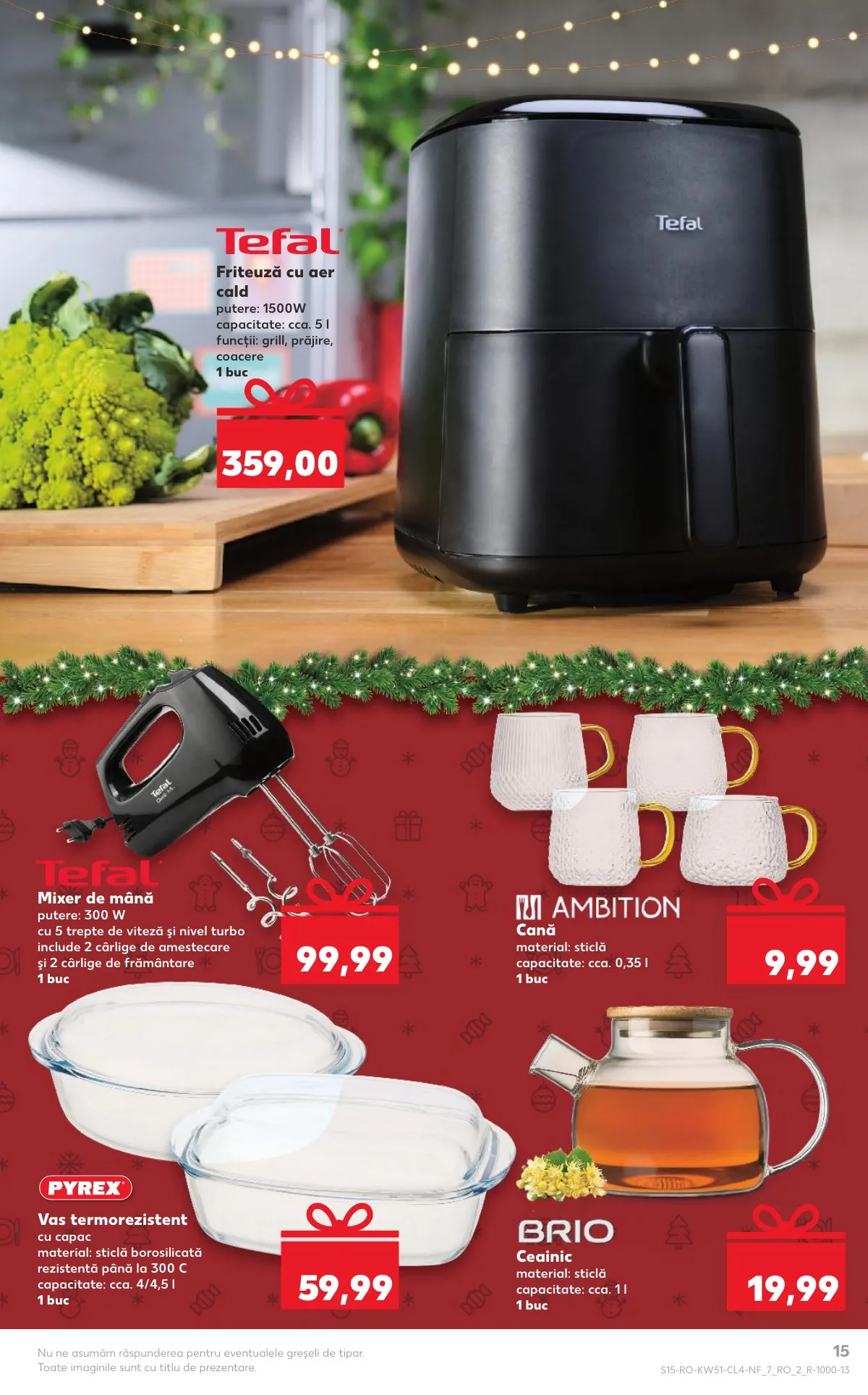 Kaufland akciós újság Románia Nonfood 12.17–12.23 – 15. oldal