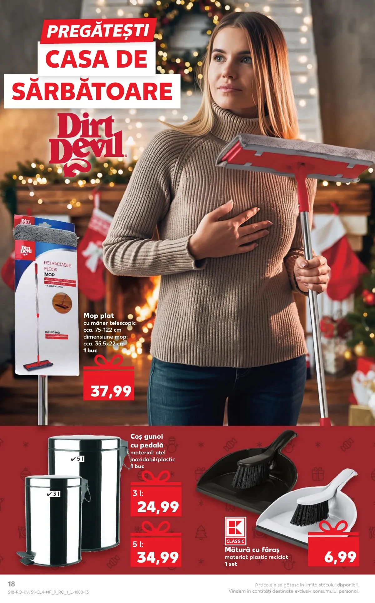 Kaufland akciós újság Románia Nonfood 12.17–12.23 – 18. oldal