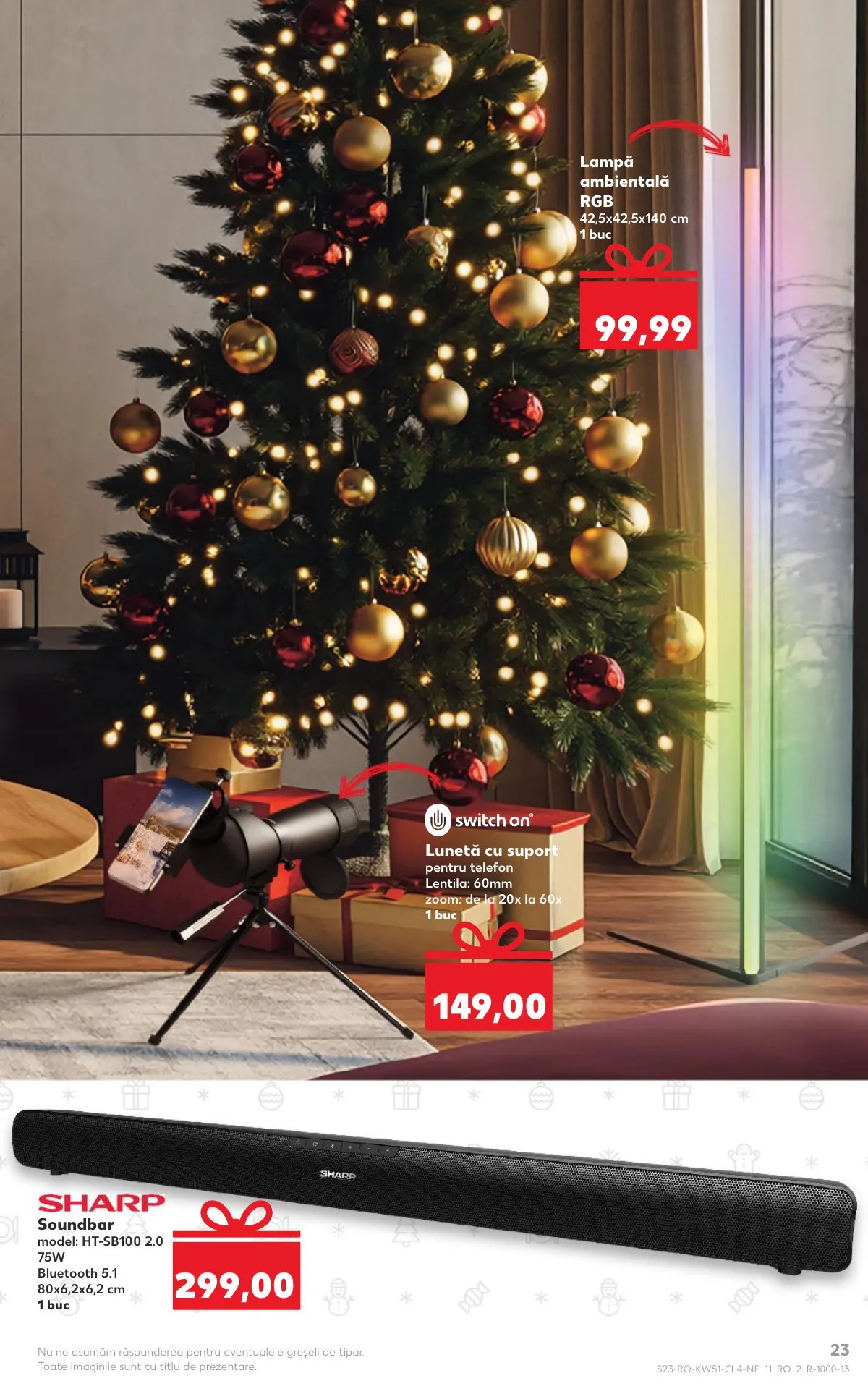 Kaufland akciós újság Románia Nonfood 12.17–12.23 – 23. oldal