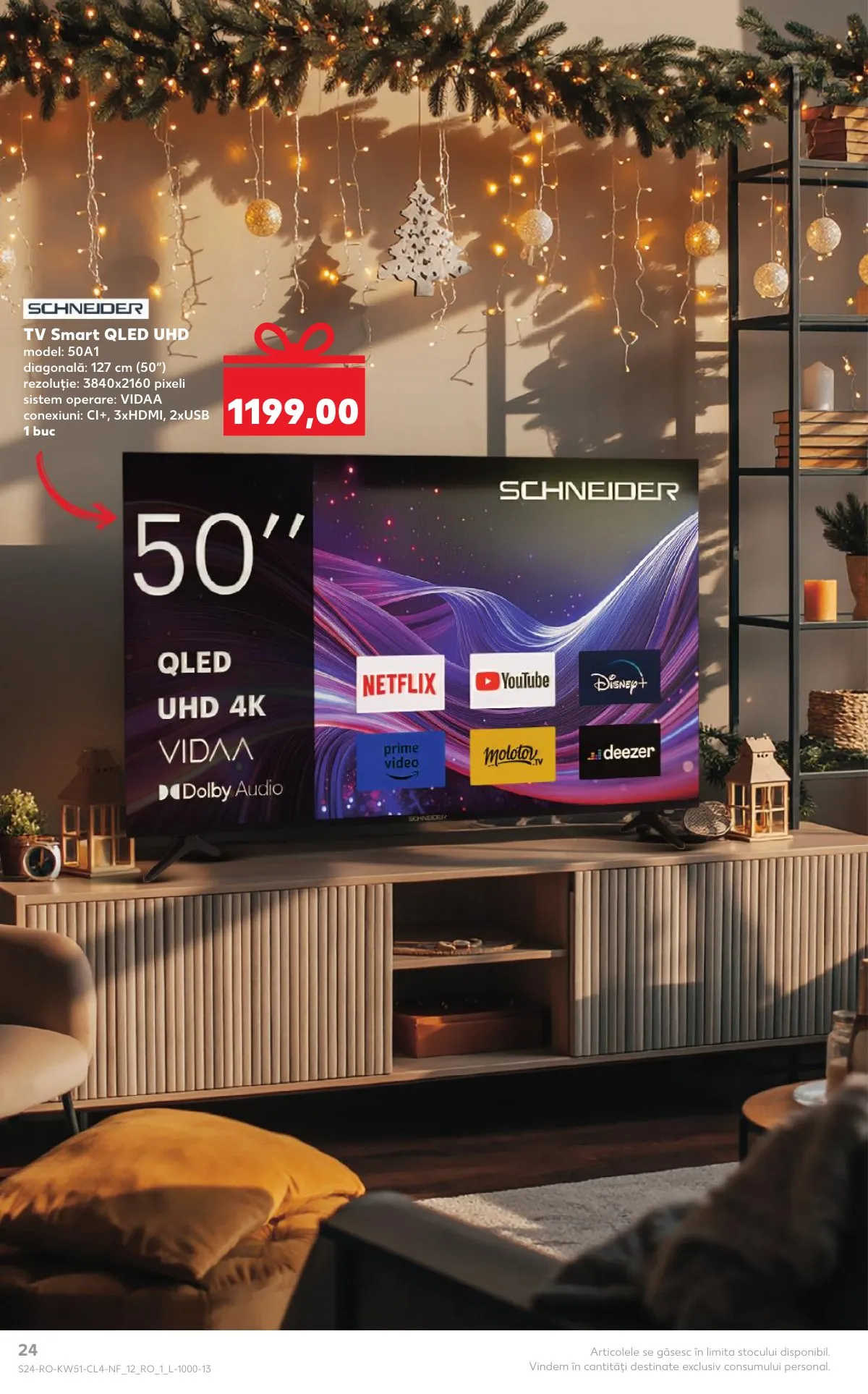 Kaufland akciós újság Románia Nonfood 12.17–12.23 – 24. oldal