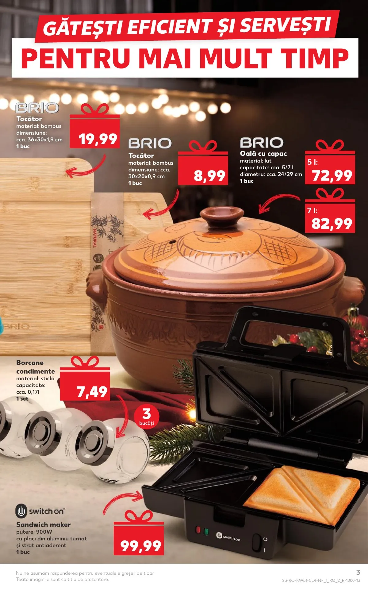 Kaufland akciós újság Románia Nonfood 12.17–12.23 – 3. oldal