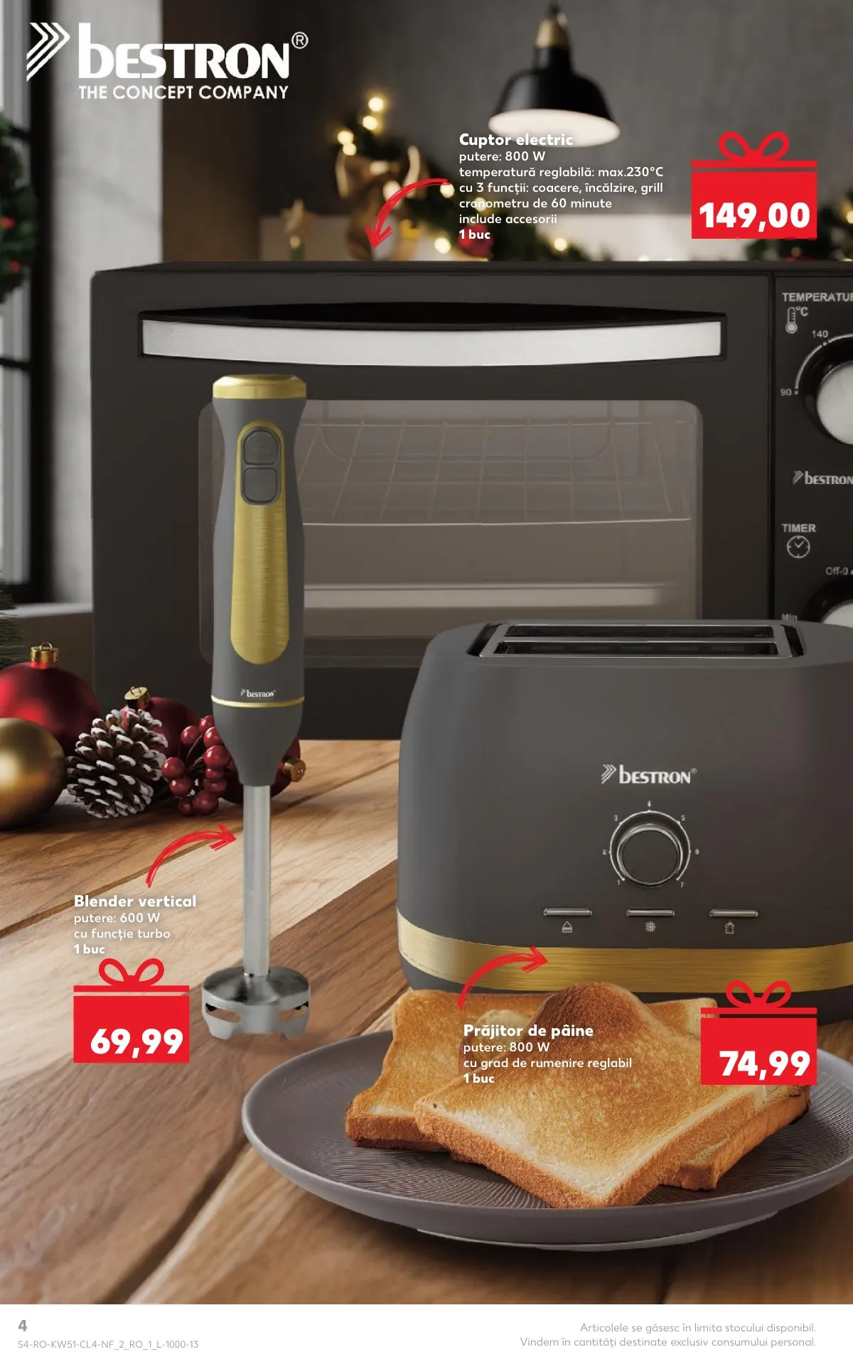 Kaufland akciós újság Románia Nonfood 12.17–12.23 – 4. oldal