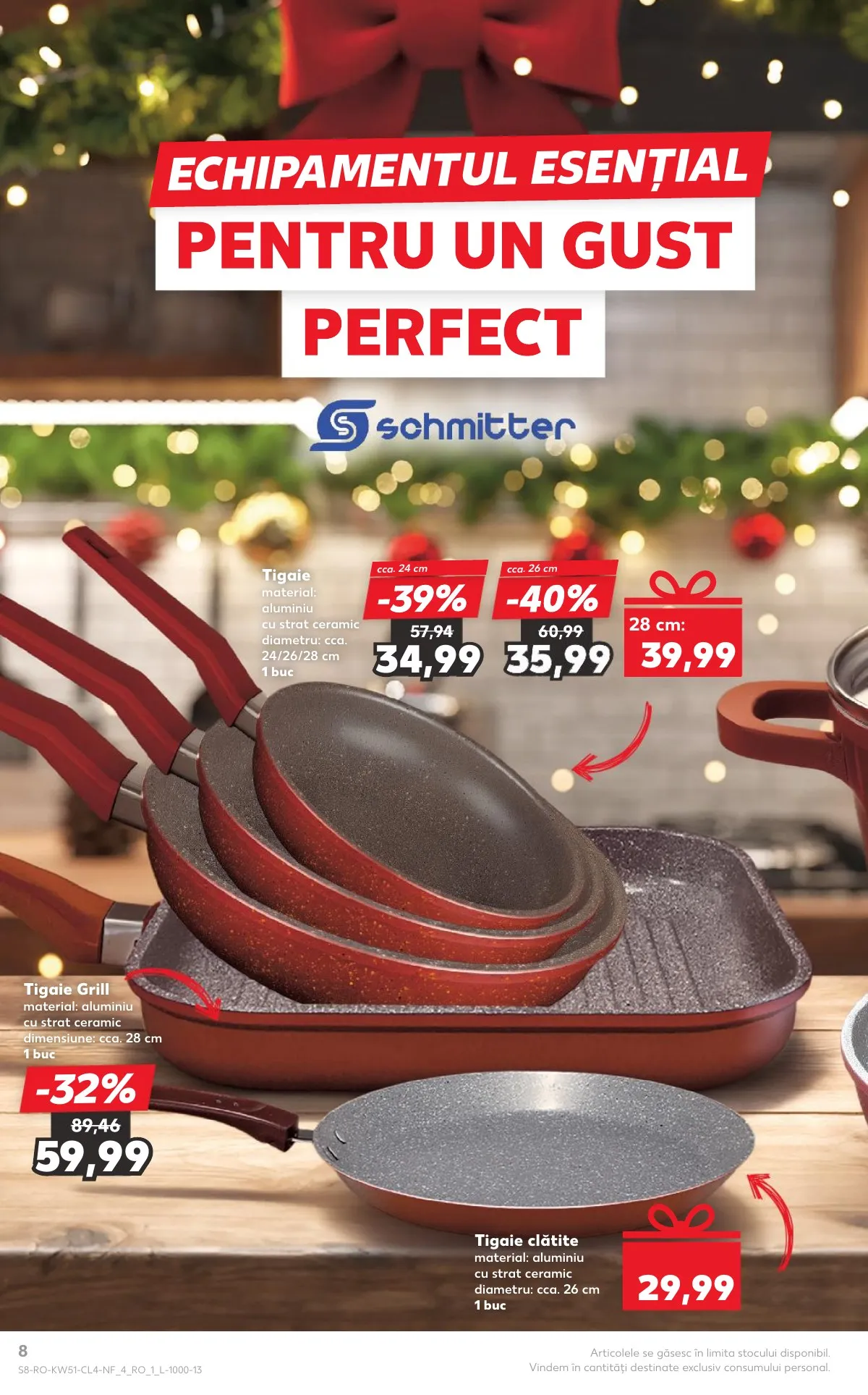 Kaufland akciós újság Románia Nonfood 12.17–12.23 – 8. oldal
