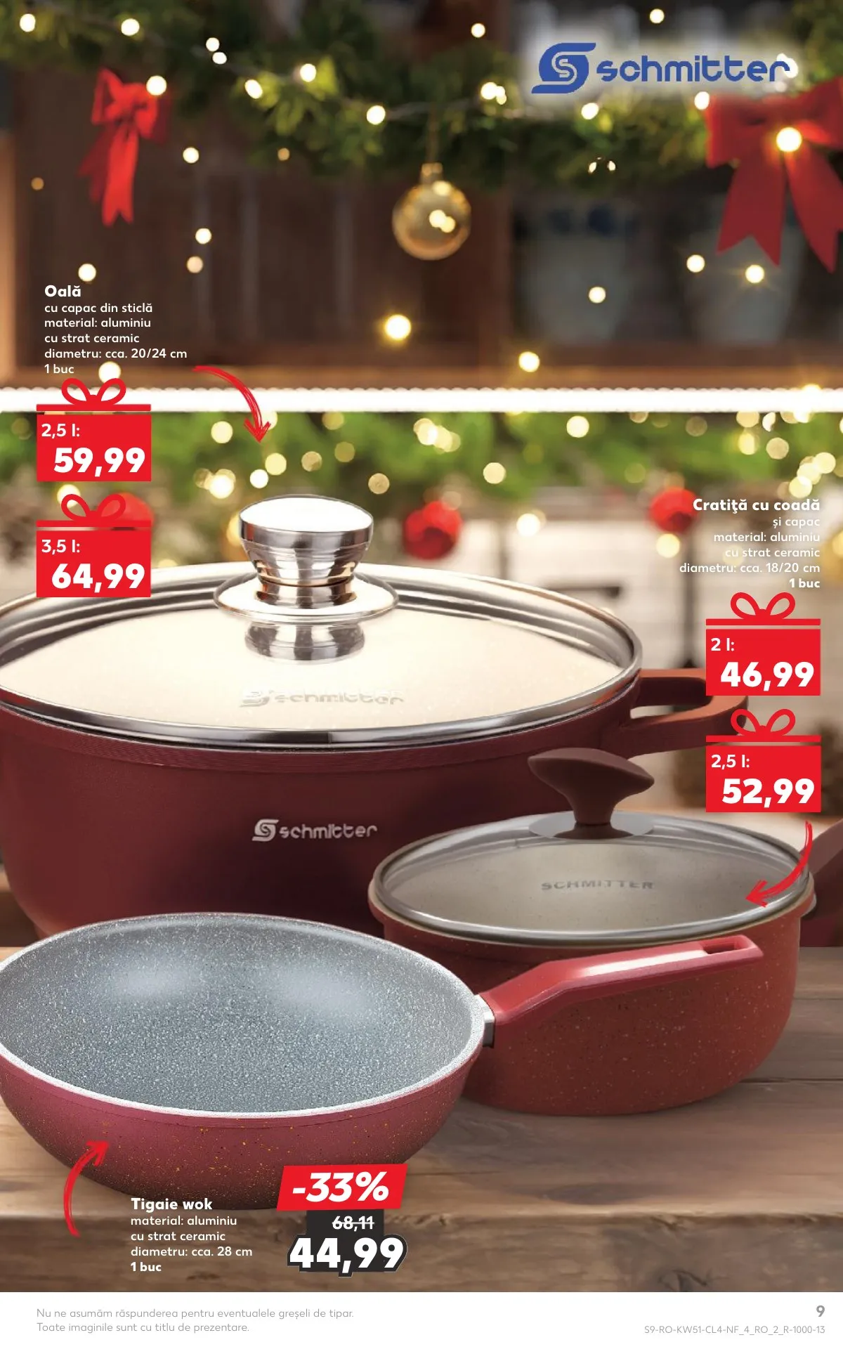 Kaufland akciós újság Románia Nonfood 12.17–12.23 – 9. oldal