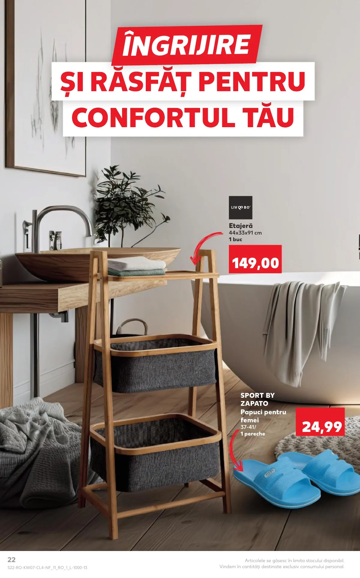 Kaufland akciós újság Románia Nonfood 02.11–02.17 – 22. oldal