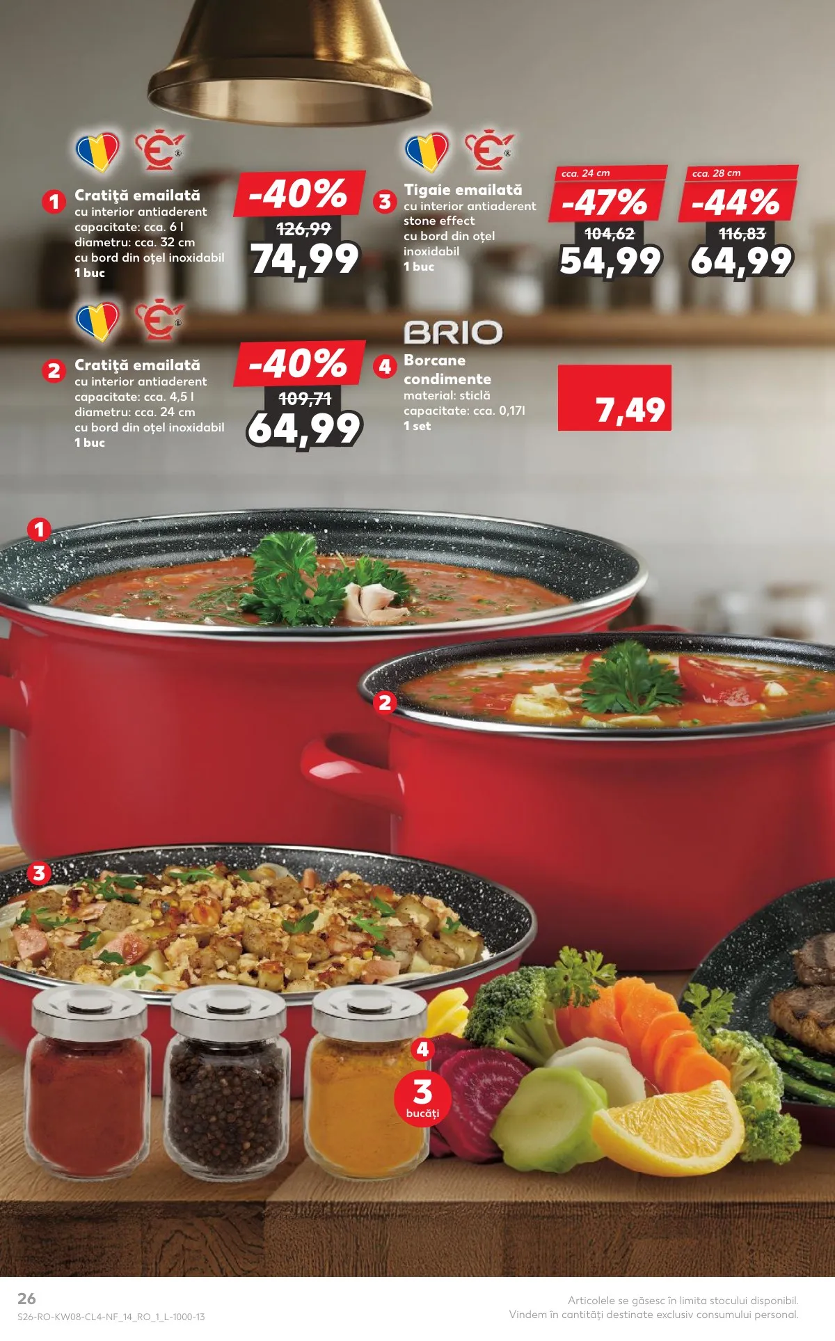 Kaufland akciós újság Románia Nonfood 02.18–02.24 – 26. oldal