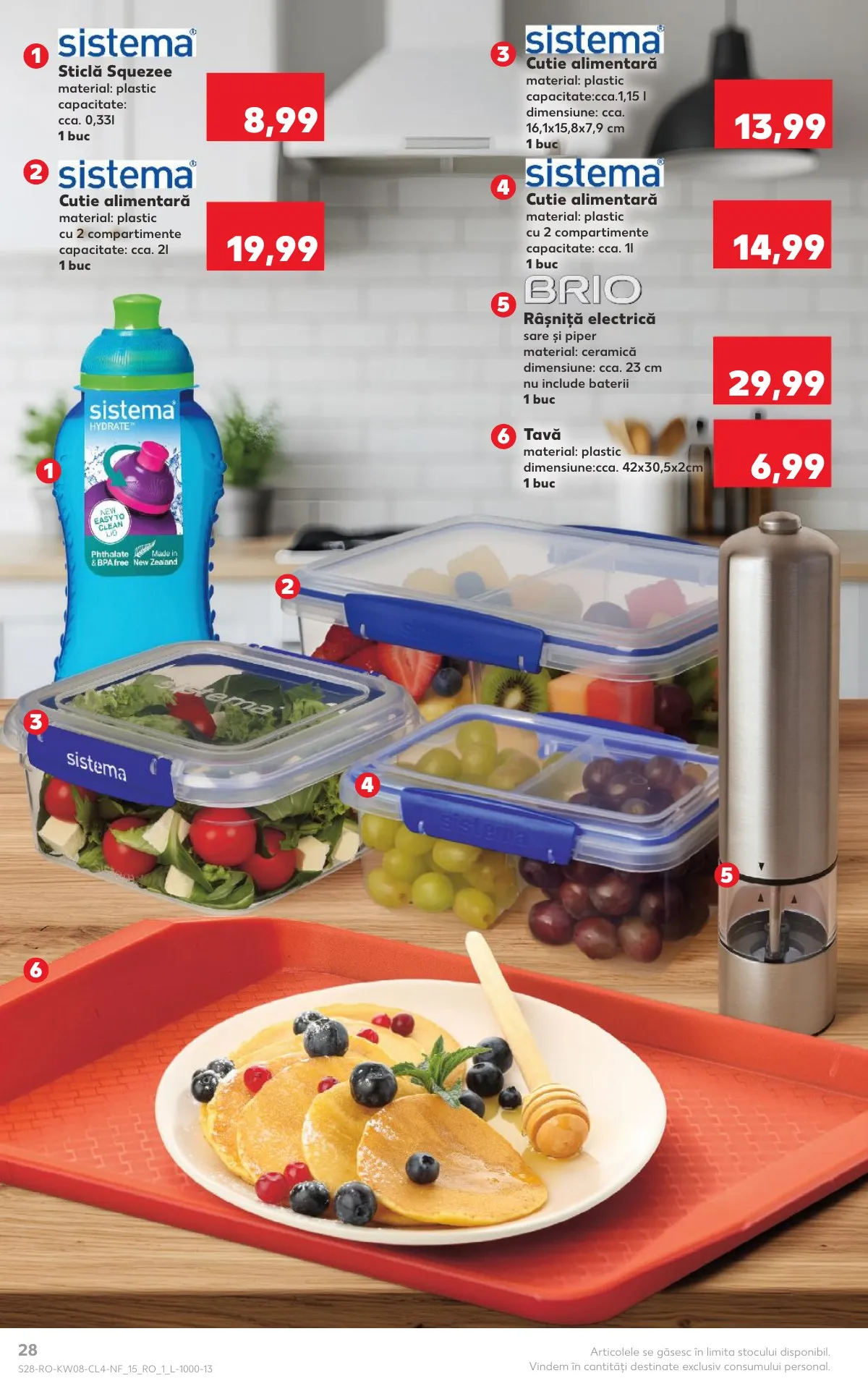 Kaufland akciós újság Románia Nonfood 02.18–02.24 – 28. oldal