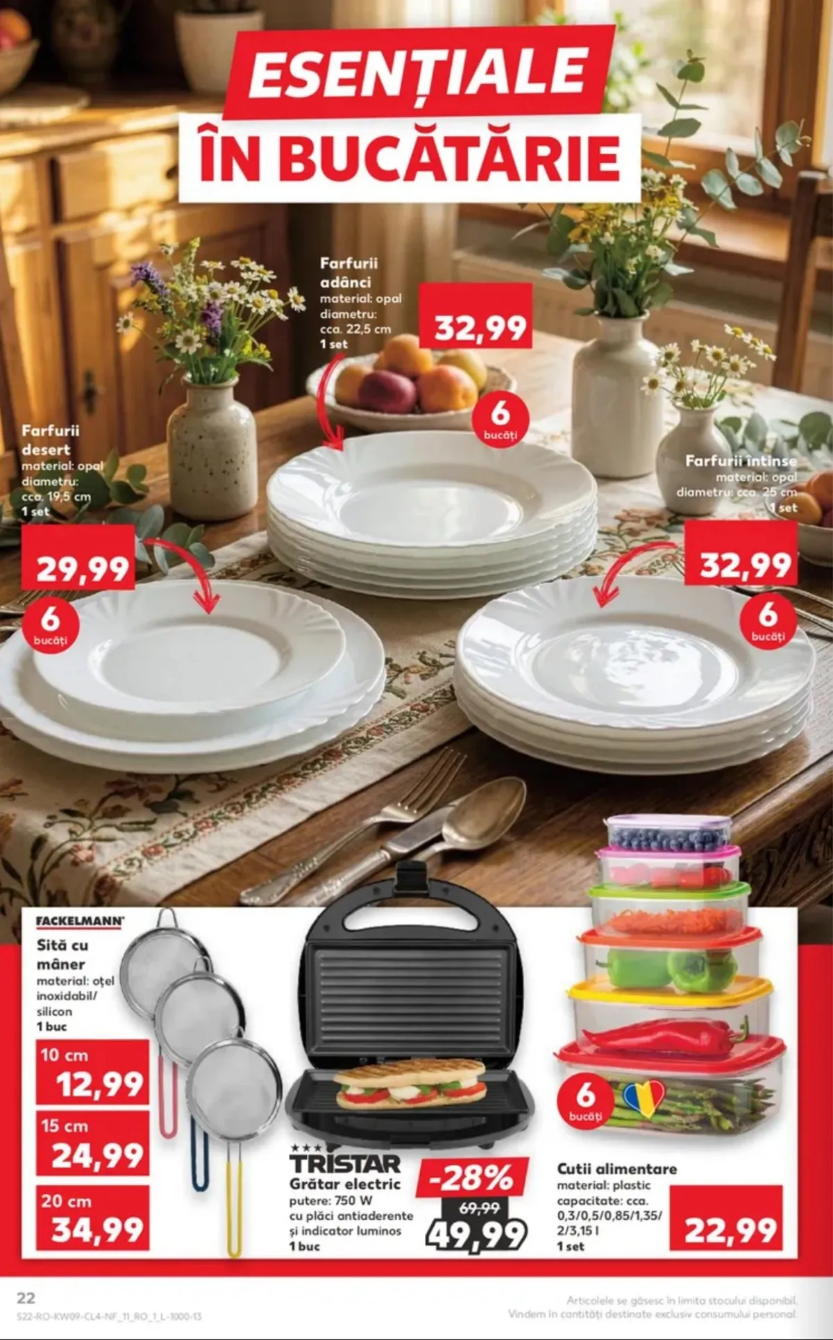 Kaufland akciós újság Románia Nonfood 02.25–03.03 – 22. oldal