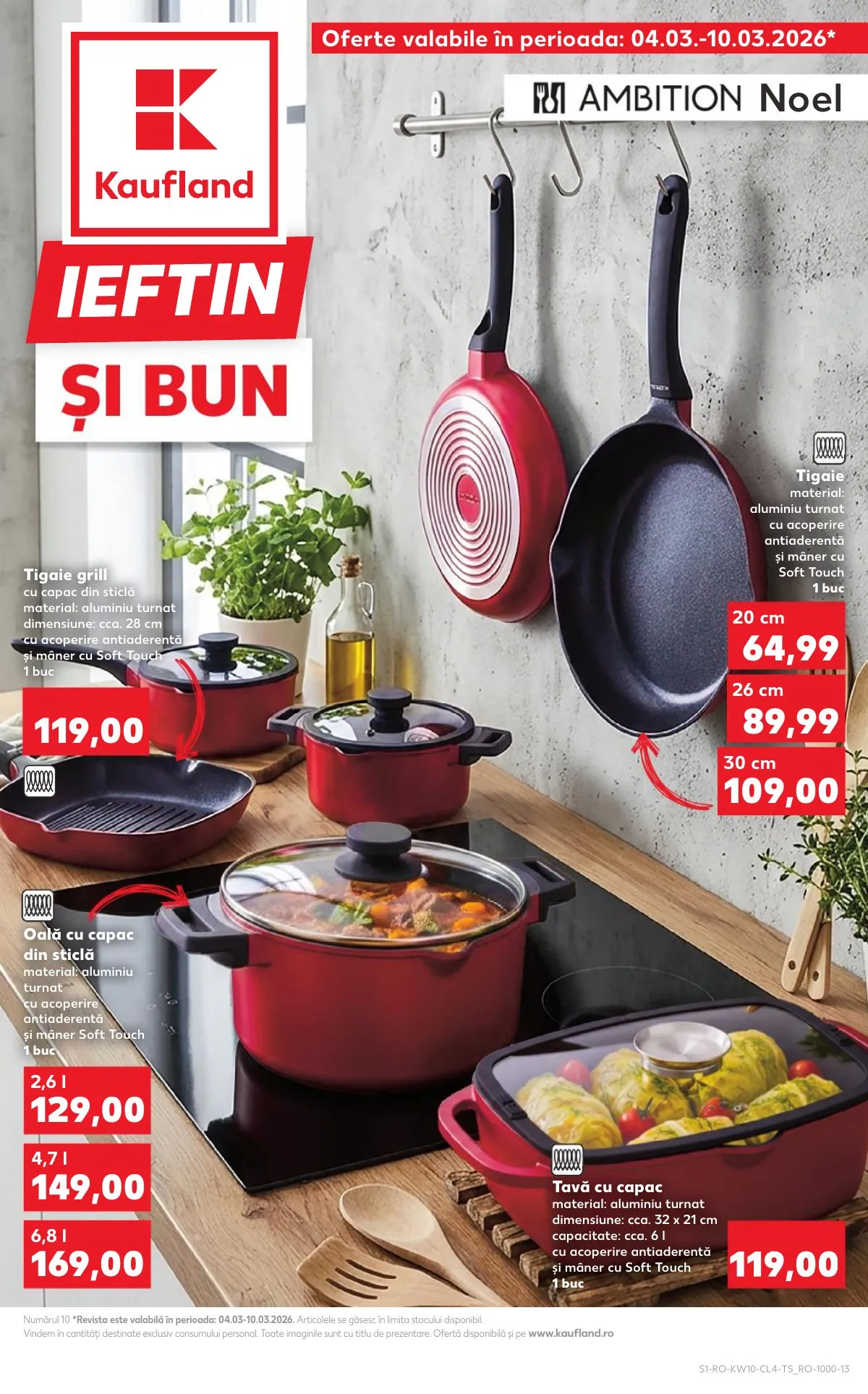 Kaufland akciós újság Románia Nonfood 03.04–03.10